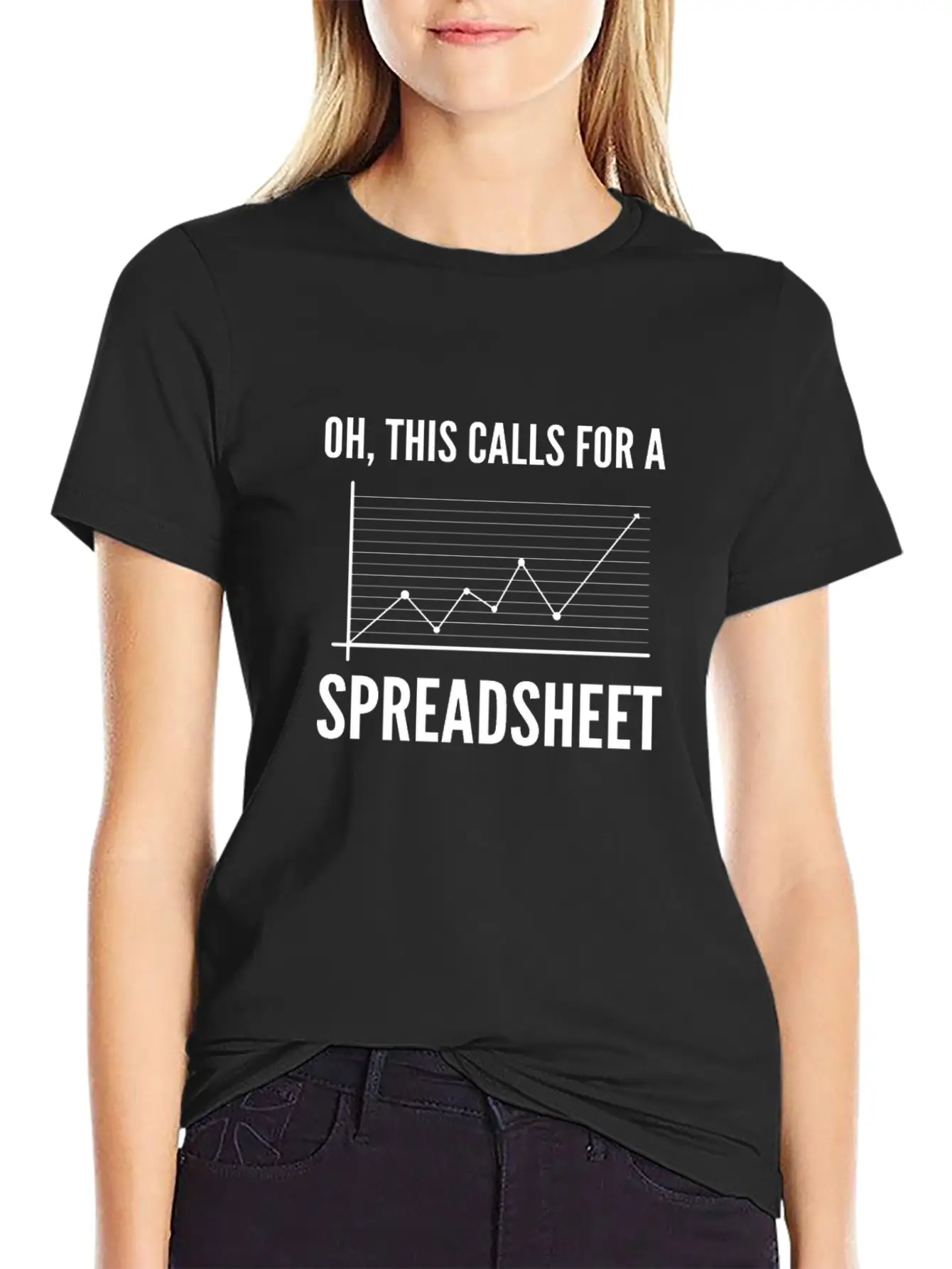 Oh, This Calls For A Spreadsheet. Accounting And Unisex Short Sleeve Soft Cotton T-Shirt – Casual Everyday Wear