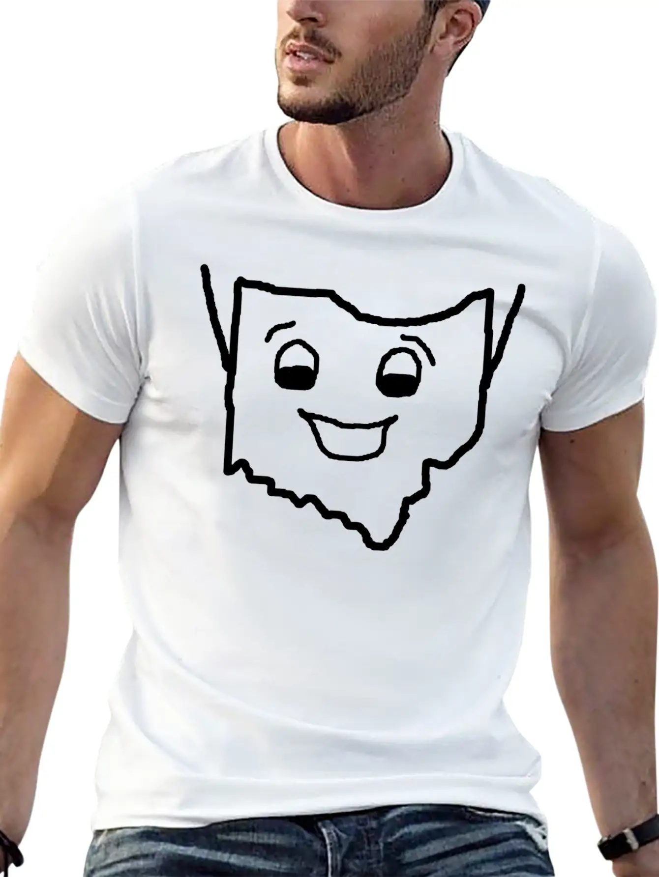 Ohio Excited Essential Unisex Summer Tee – Soft Cotton Casual Fit
