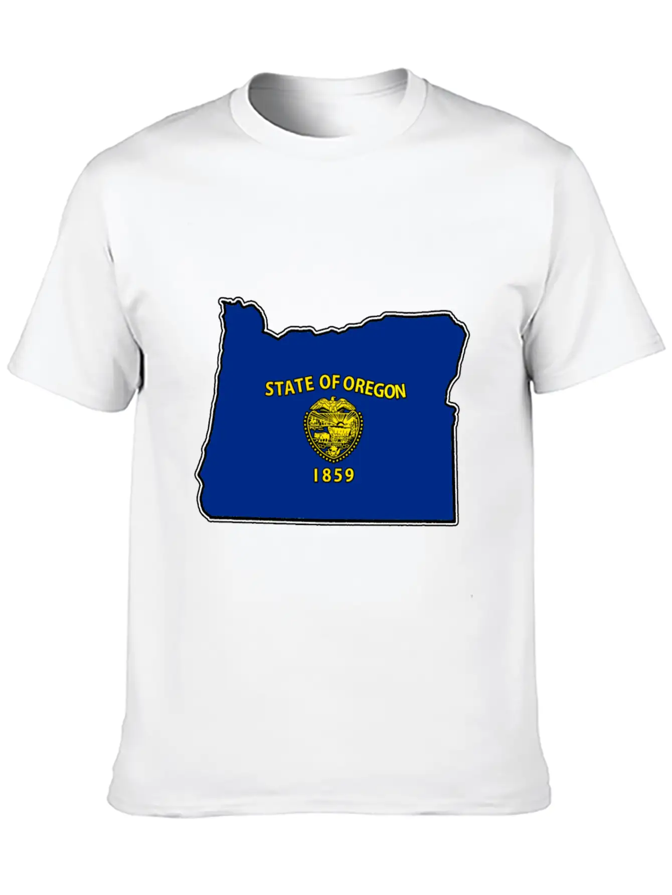 Ohio Flag Map Comfortable Minimalist Graphic Tee – Summer Style Essential