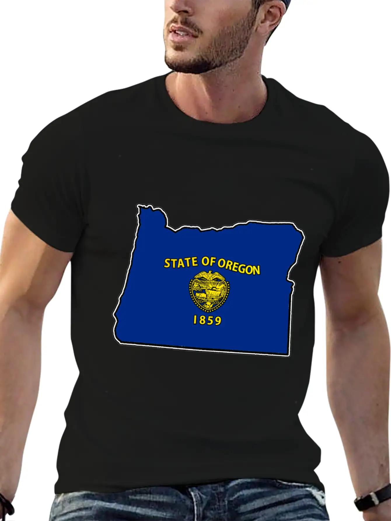 Ohio Flag Map Comfortable Minimalist Graphic Tee – Summer Style Essential