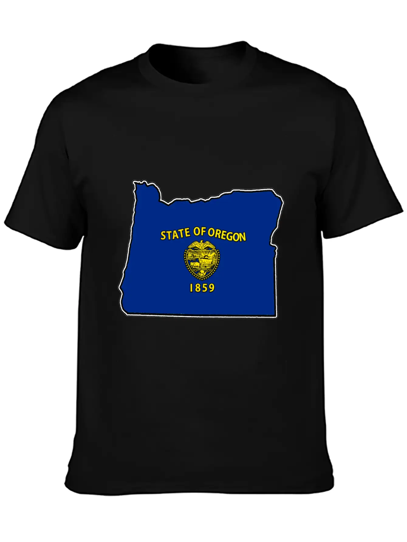 Ohio Flag Map Comfortable Minimalist Graphic Tee – Summer Style Essential
