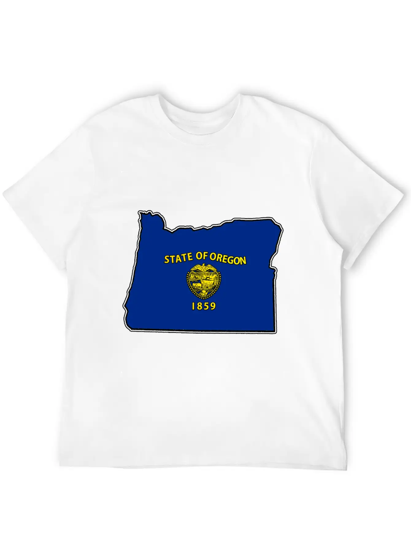 Ohio Flag Map Comfortable Minimalist Graphic Tee – Summer Style Essential