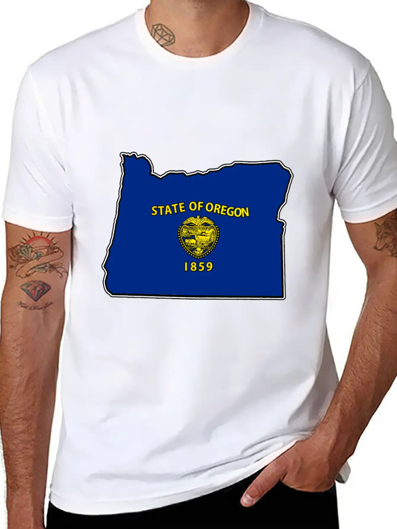 Ohio Flag Map Comfortable Minimalist Graphic Tee – Summer Style Essential