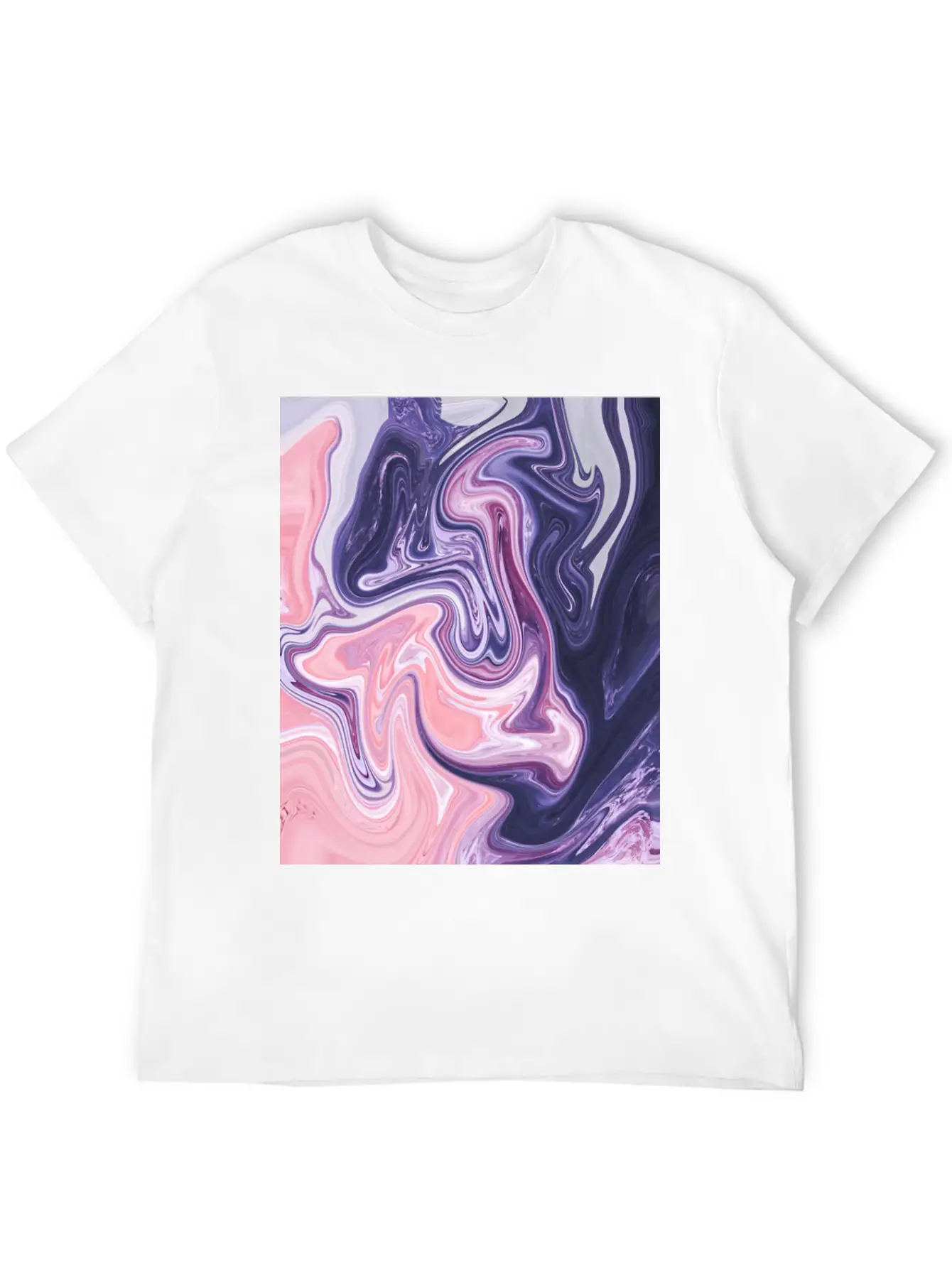 Oil Paint Art Essential Unisex Summer Tee – Soft Cotton Casual Fit