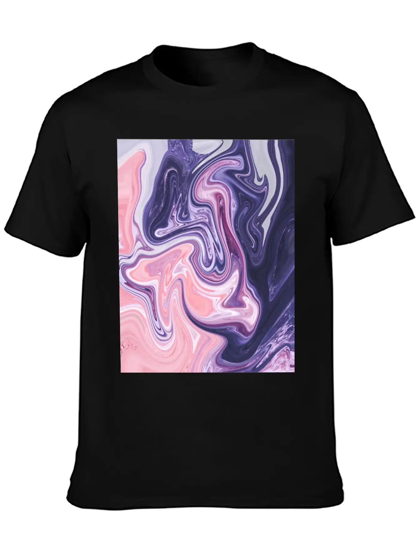 Oil Paint Art Essential Unisex Summer Tee – Soft Cotton Casual Fit