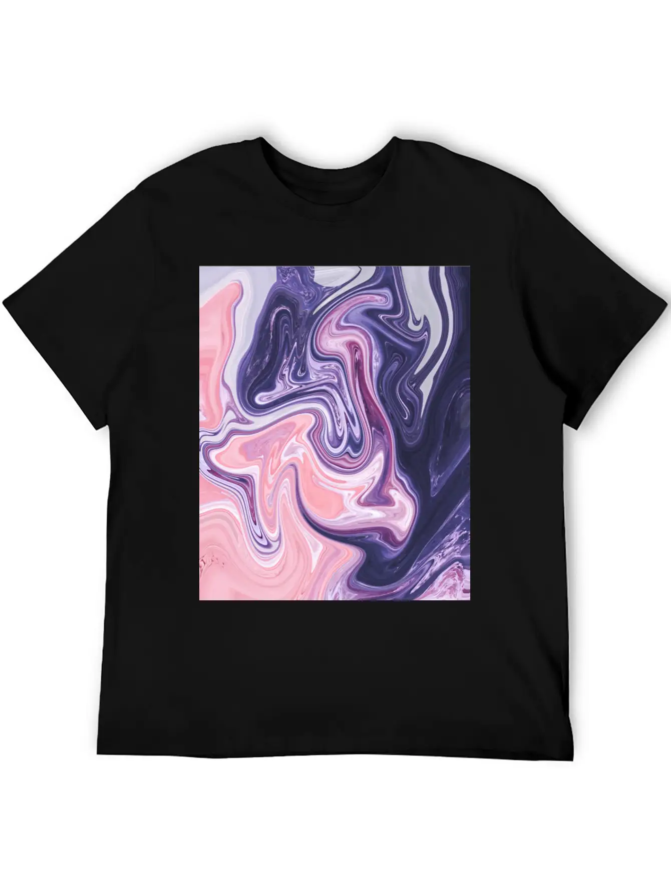 Oil Paint Art Essential Unisex Summer Tee – Soft Cotton Casual Fit