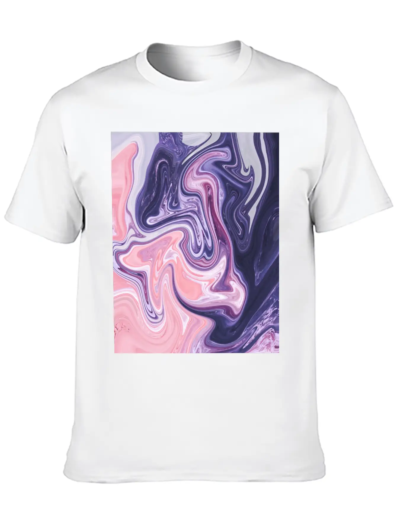 Oil Paint Art Essential Unisex Summer Tee – Soft Cotton Casual Fit