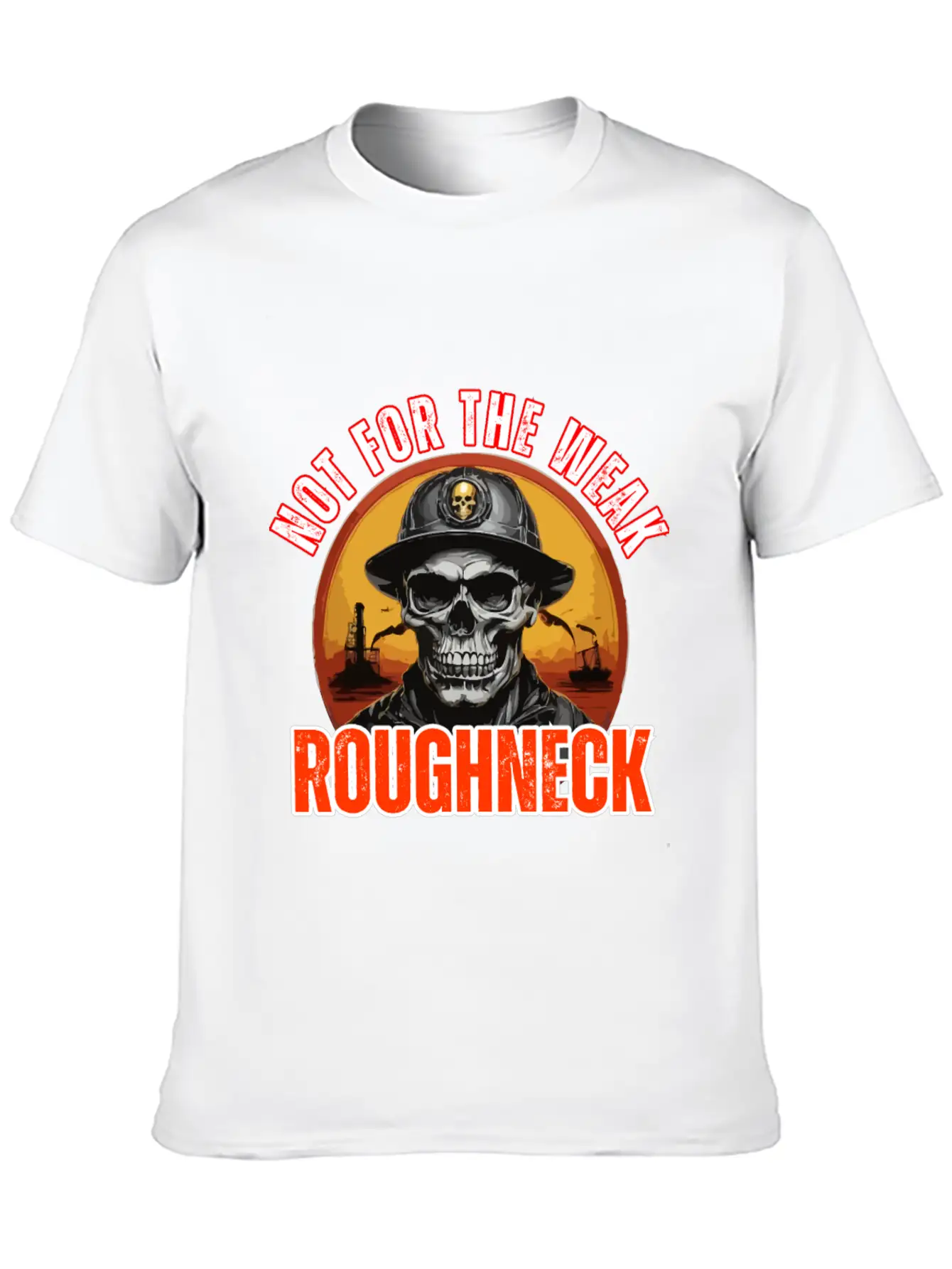 Oilfield Trash T Shirt Roughneck Oilfield Shirt Stylish Everyday T-Shirt – Unisex Basic Cotton Tee