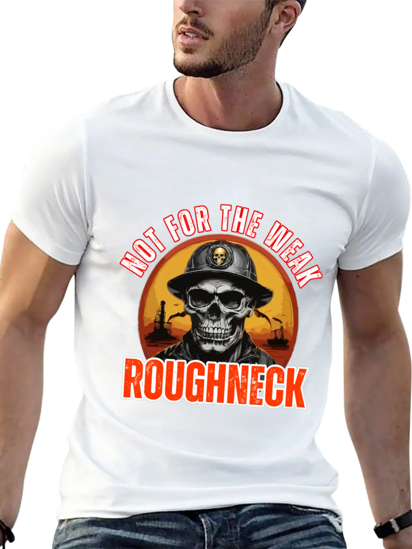 Oilfield Trash T Shirt Roughneck Oilfield Shirt Stylish Everyday T-Shirt – Unisex Basic Cotton Tee