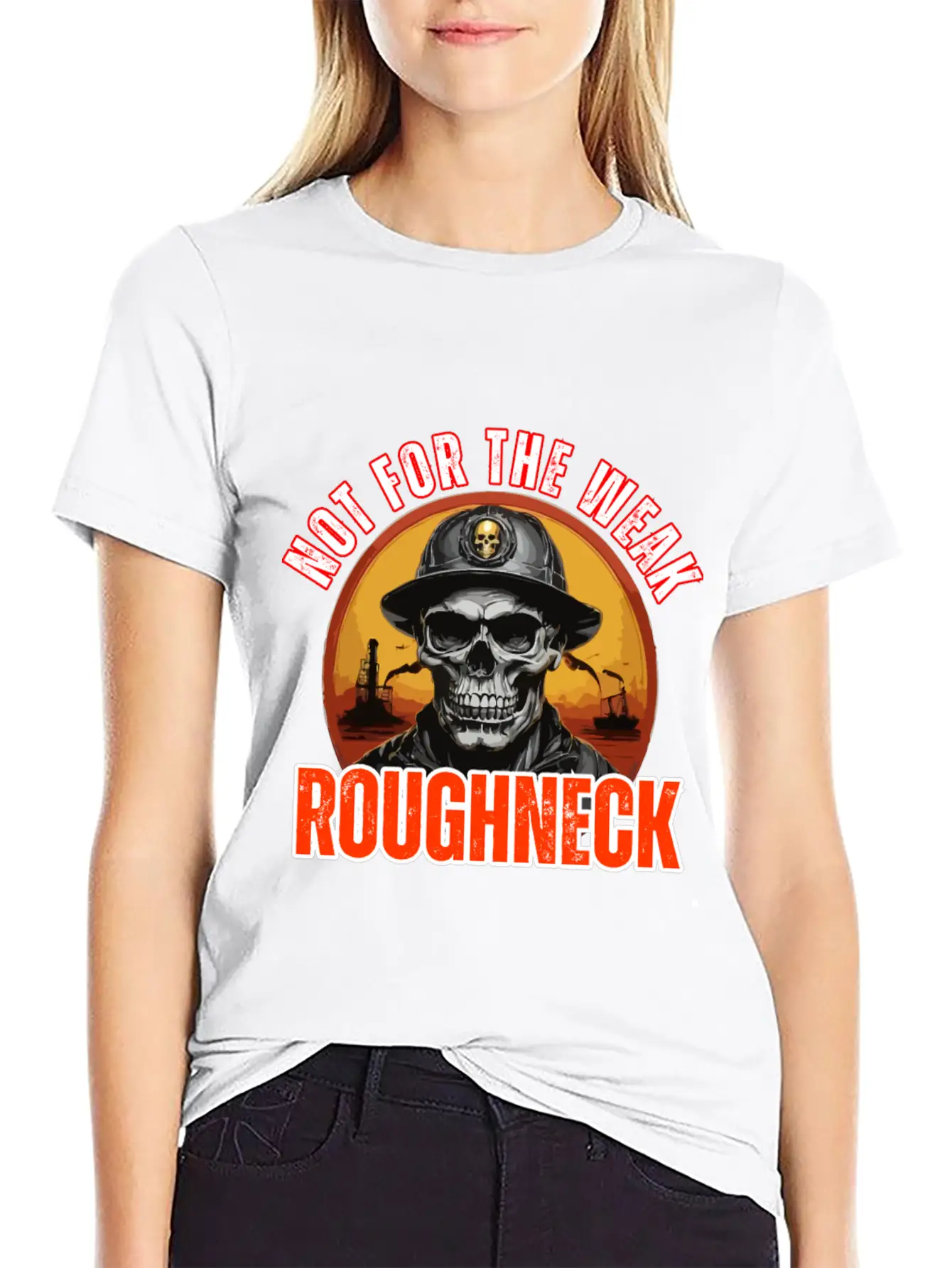 Oilfield Trash T Shirt Roughneck Oilfield Shirt Stylish Everyday T-Shirt – Unisex Basic Cotton Tee