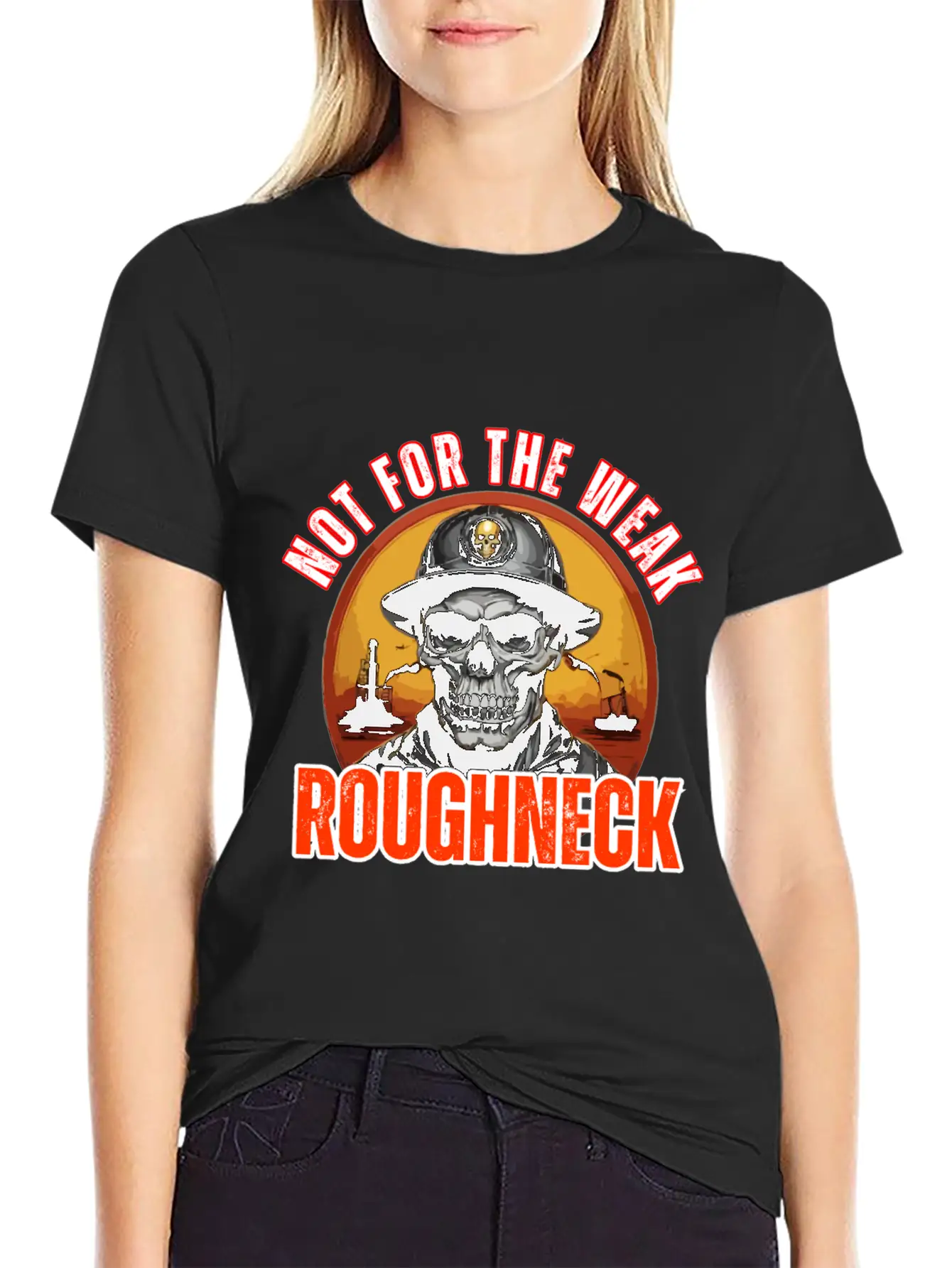 Oilfield Trash T Shirt Roughneck Oilfield Shirt Stylish Everyday T-Shirt – Unisex Basic Cotton Tee