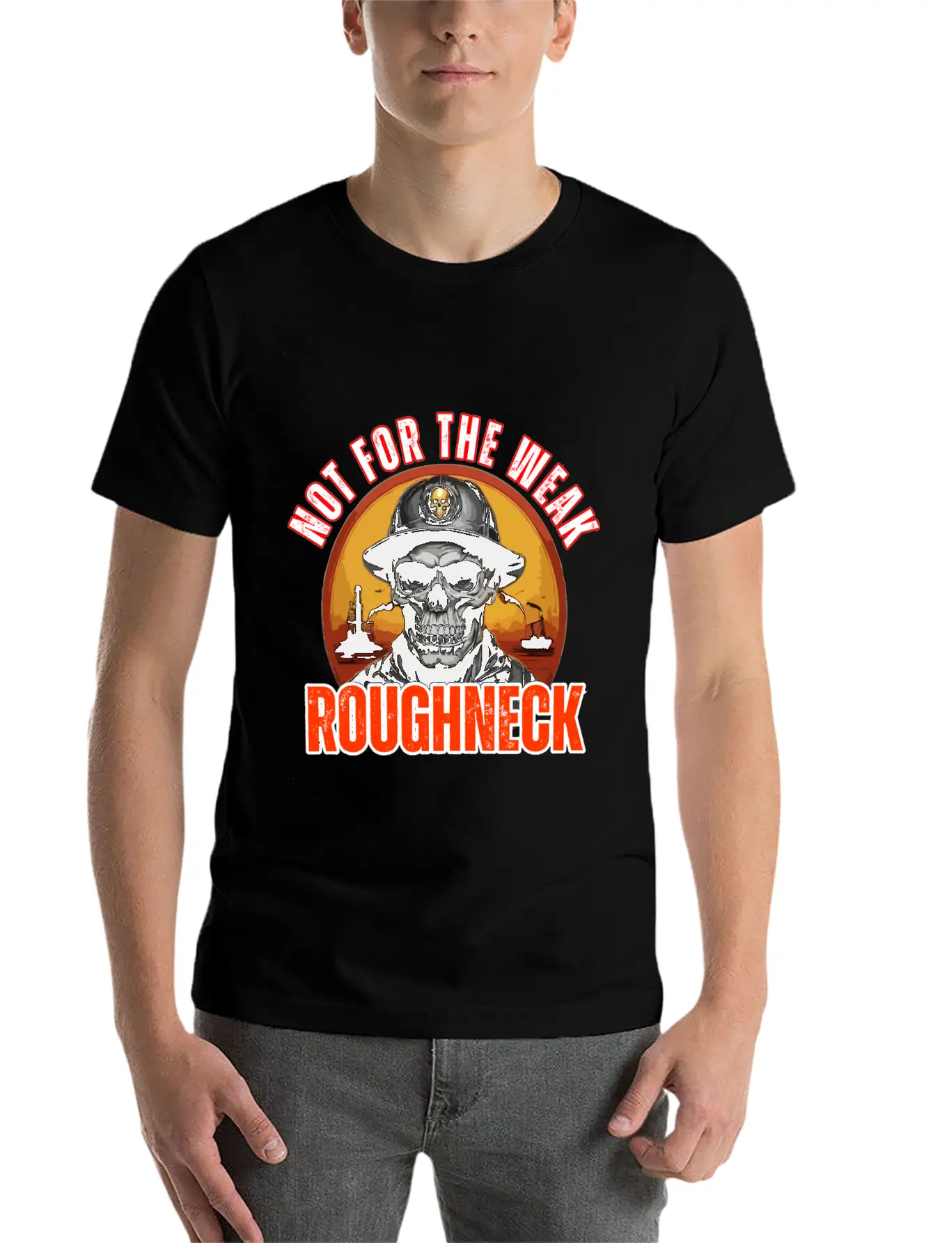 Oilfield Trash T Shirt Roughneck Oilfield Shirt Stylish Everyday T-Shirt – Unisex Basic Cotton Tee