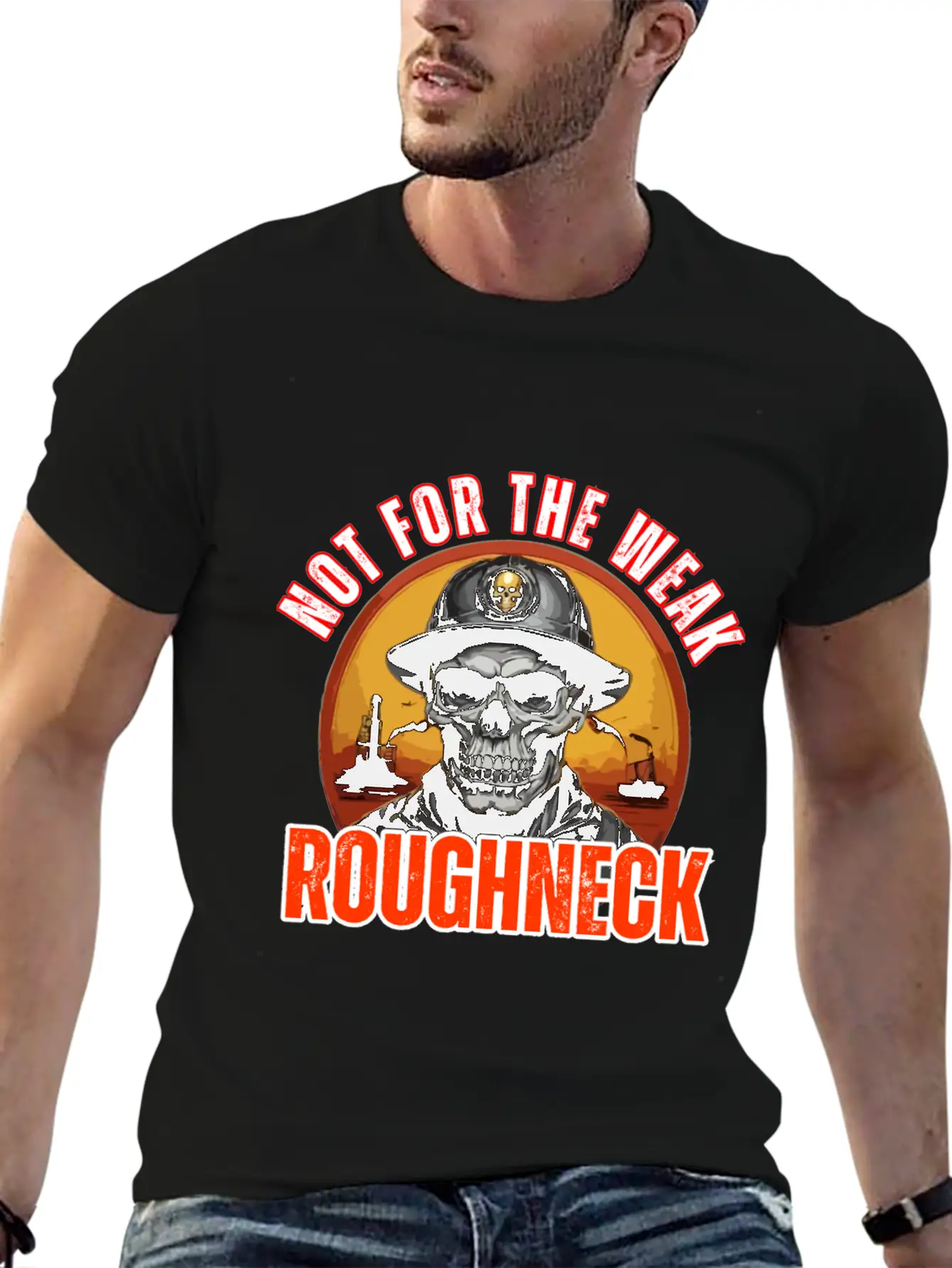 Oilfield Trash T Shirt Roughneck Oilfield Shirt Stylish Everyday T-Shirt – Unisex Basic Cotton Tee