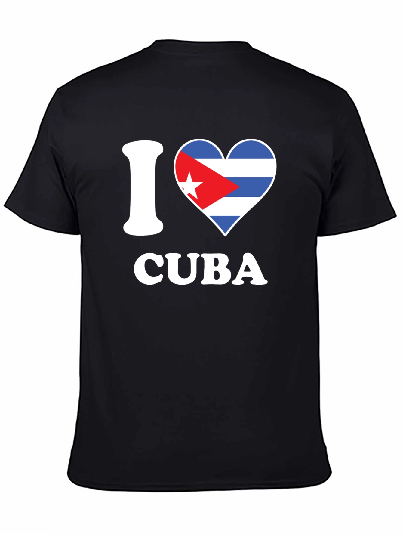I Heart Cuba Graphic T-Shirt - Black