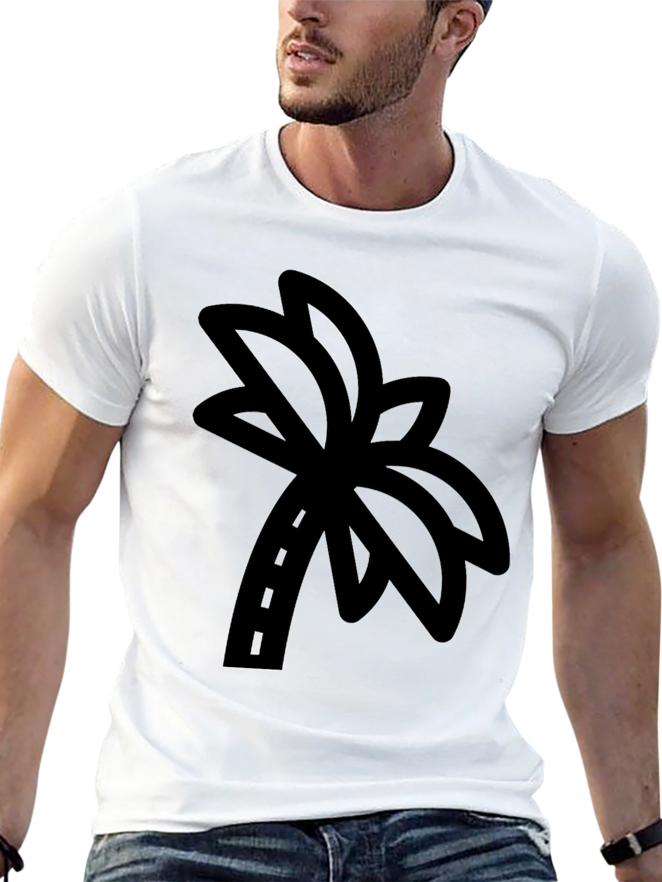 Palm Tree Graphic Tee - Tropical Vibe Shirt