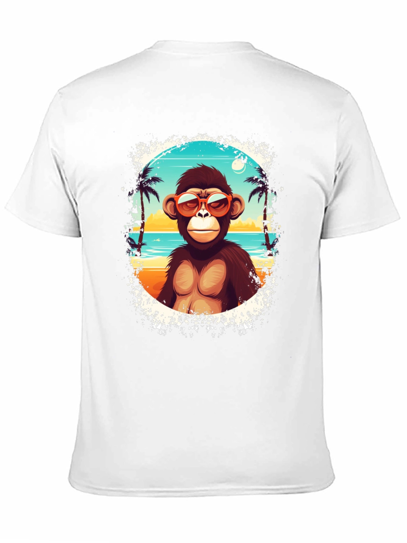 Monkey Beach Vibes Graphic T-Shirt