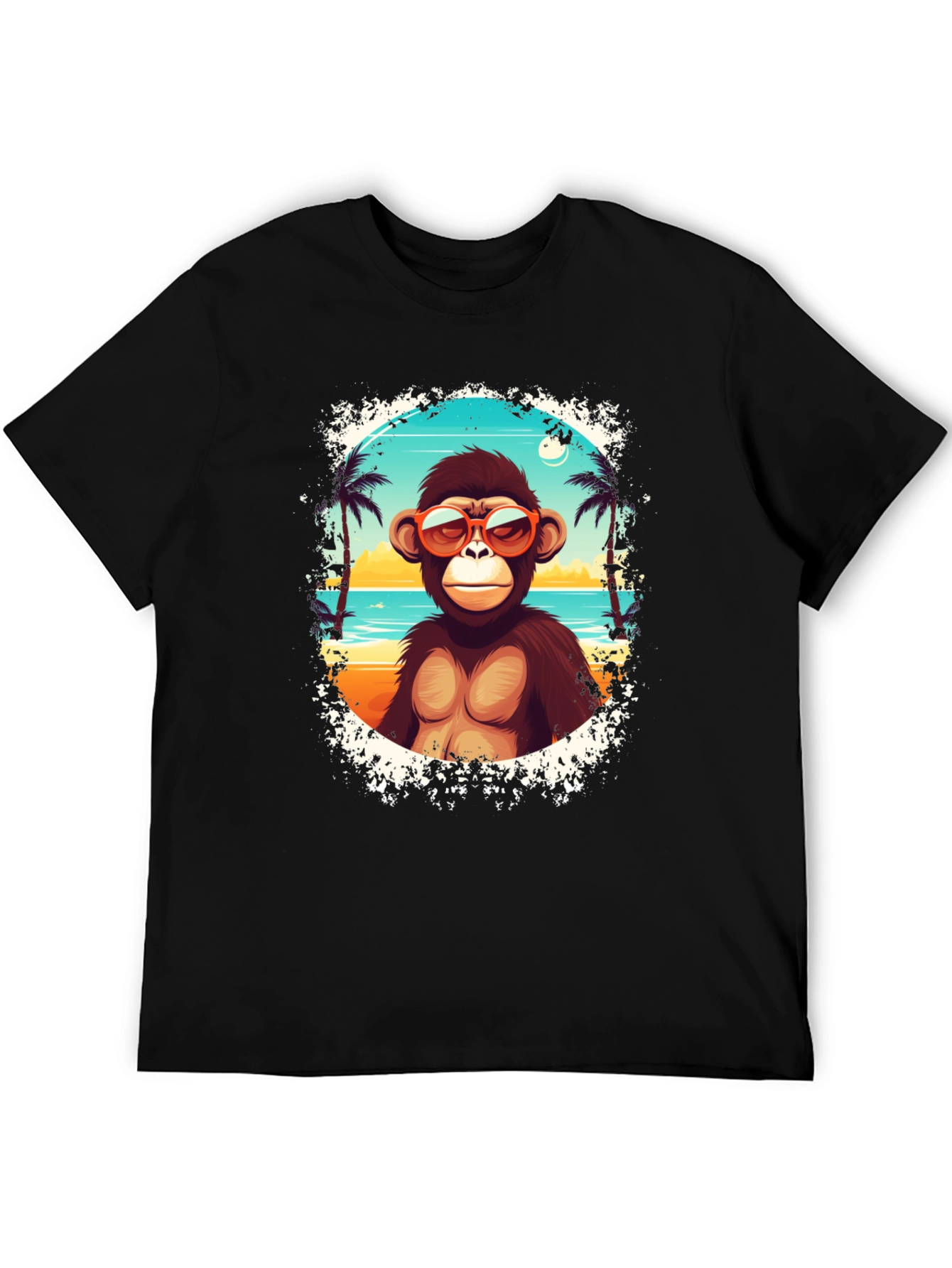 Monkey Beach Vibes Graphic T-Shirt