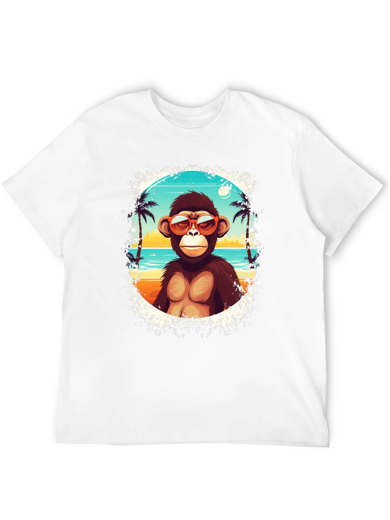 Monkey Beach Vibes Graphic T-Shirt