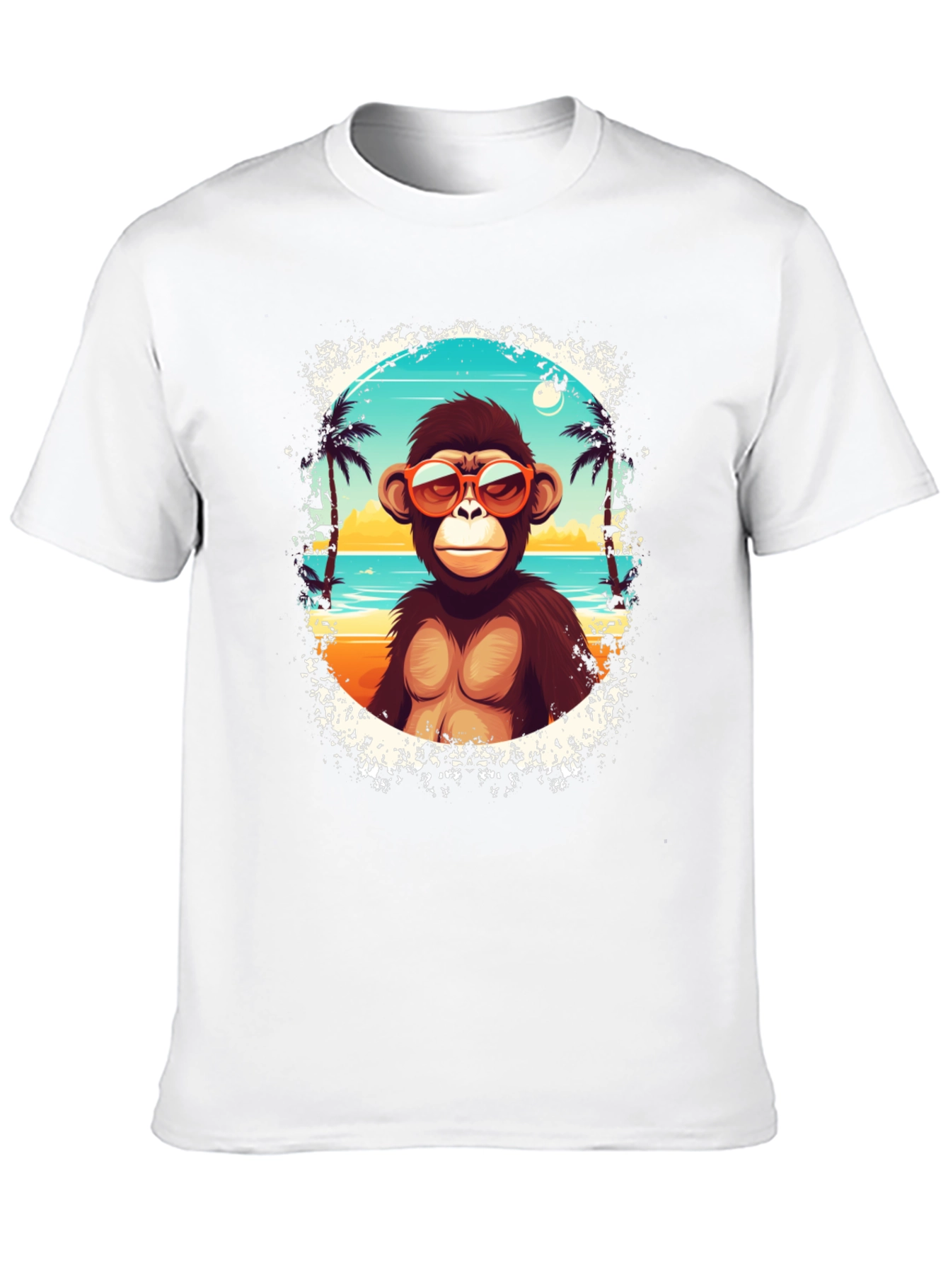 Monkey Beach Vibes Graphic T-Shirt