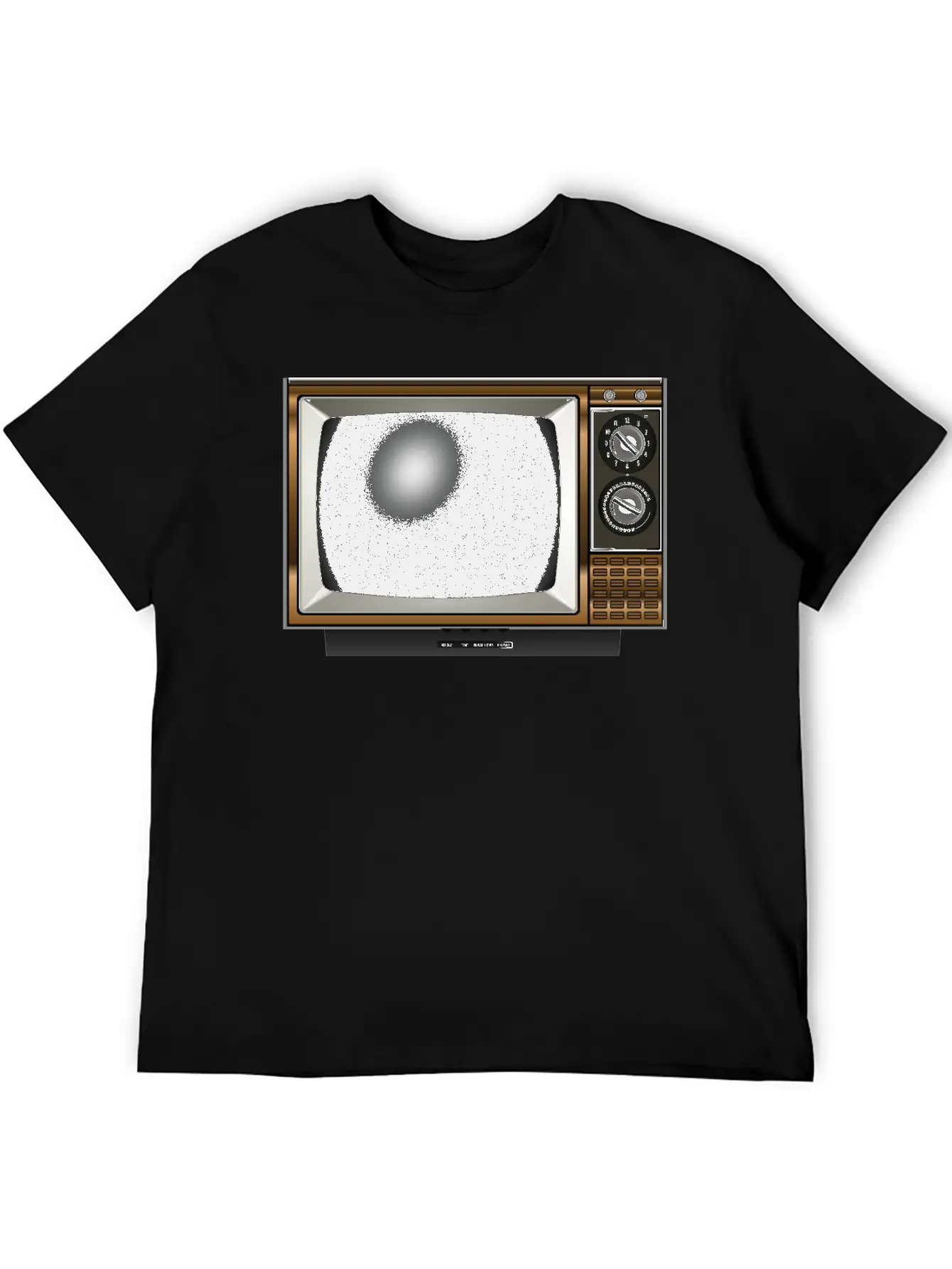 Old TV 2 Comfortable Minimalist Graphic Tee – Summer Style Essential