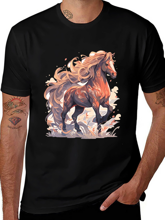 Majestic Horse Graphic Tee