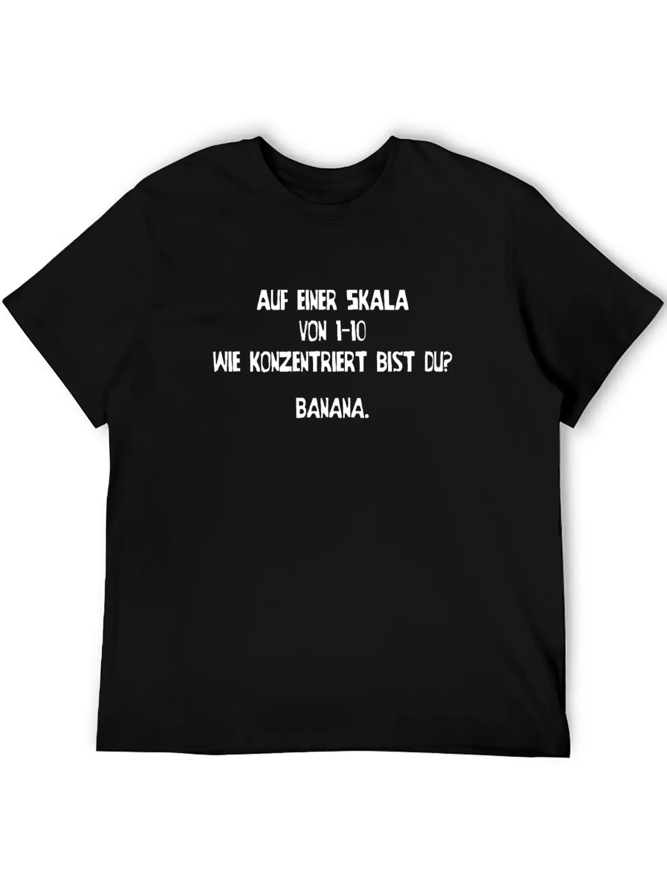On A Scale Of 1-10 How Concentrated Stylish Everyday T-Shirt – Unisex Basic Cotton Tee