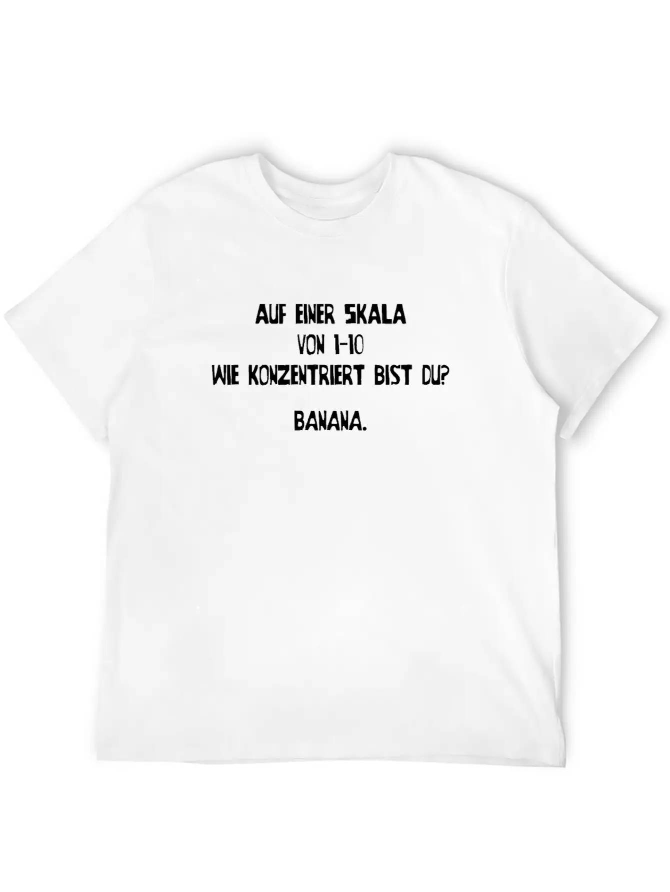 On A Scale Of 1-10 How Concentrated Stylish Everyday T-Shirt – Unisex Basic Cotton Tee