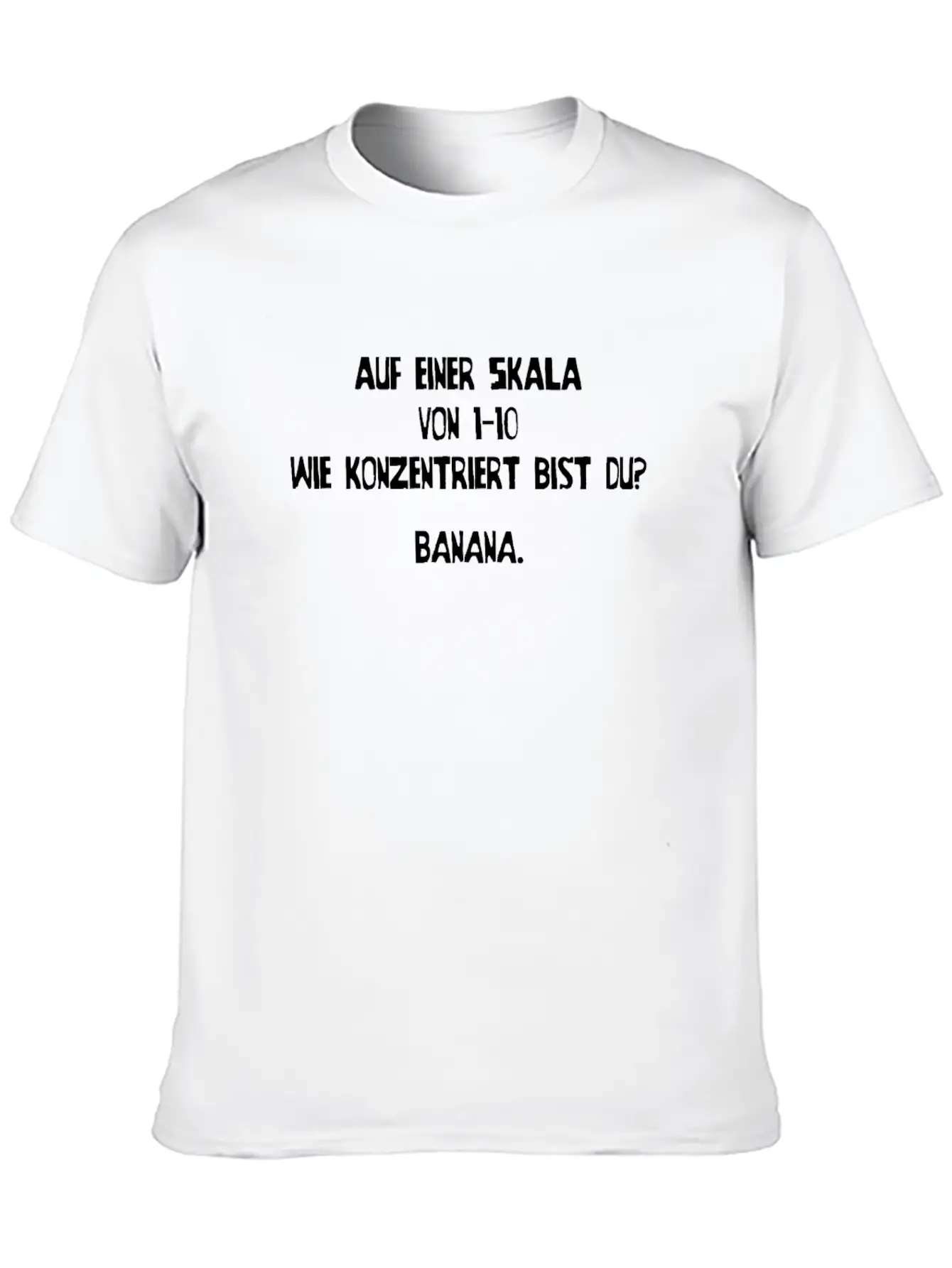 On A Scale Of 1-10 How Concentrated Stylish Everyday T-Shirt – Unisex Basic Cotton Tee