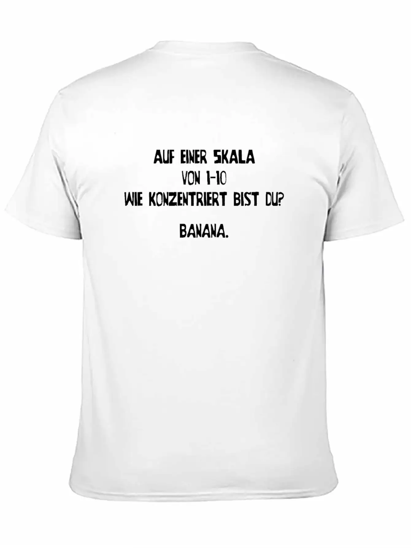 On A Scale Of 1-10 How Concentrated Stylish Everyday T-Shirt – Unisex Basic Cotton Tee