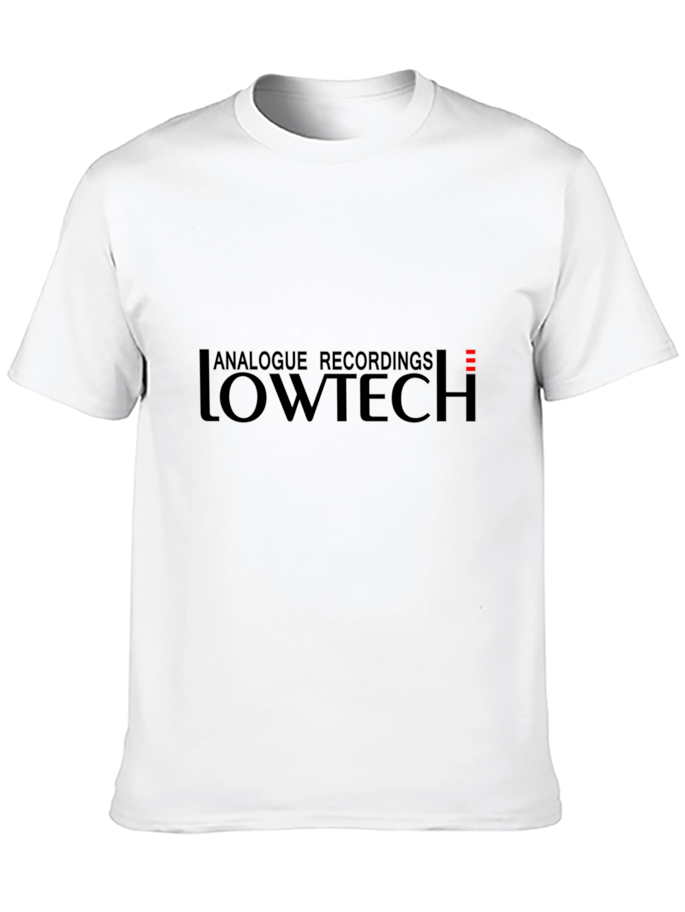 Analogue Recordings Lowtech Black T-Shirt