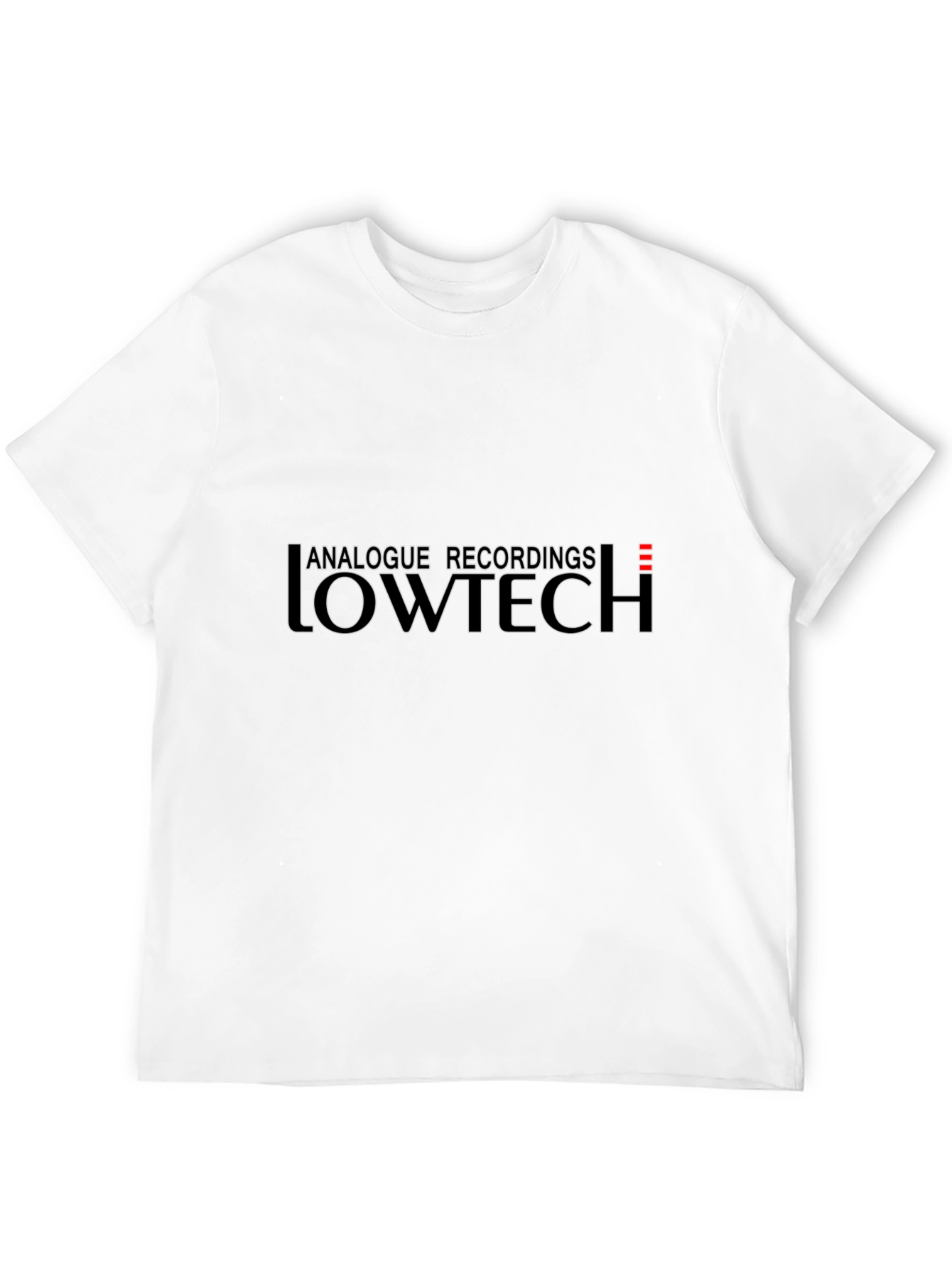 Analogue Recordings Lowtech Black T-Shirt