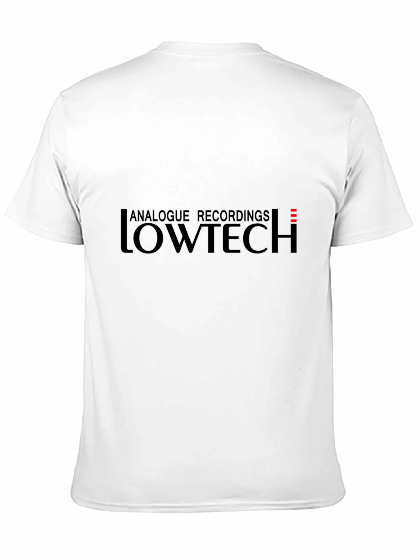 Analogue Recordings Lowtech Black T-Shirt