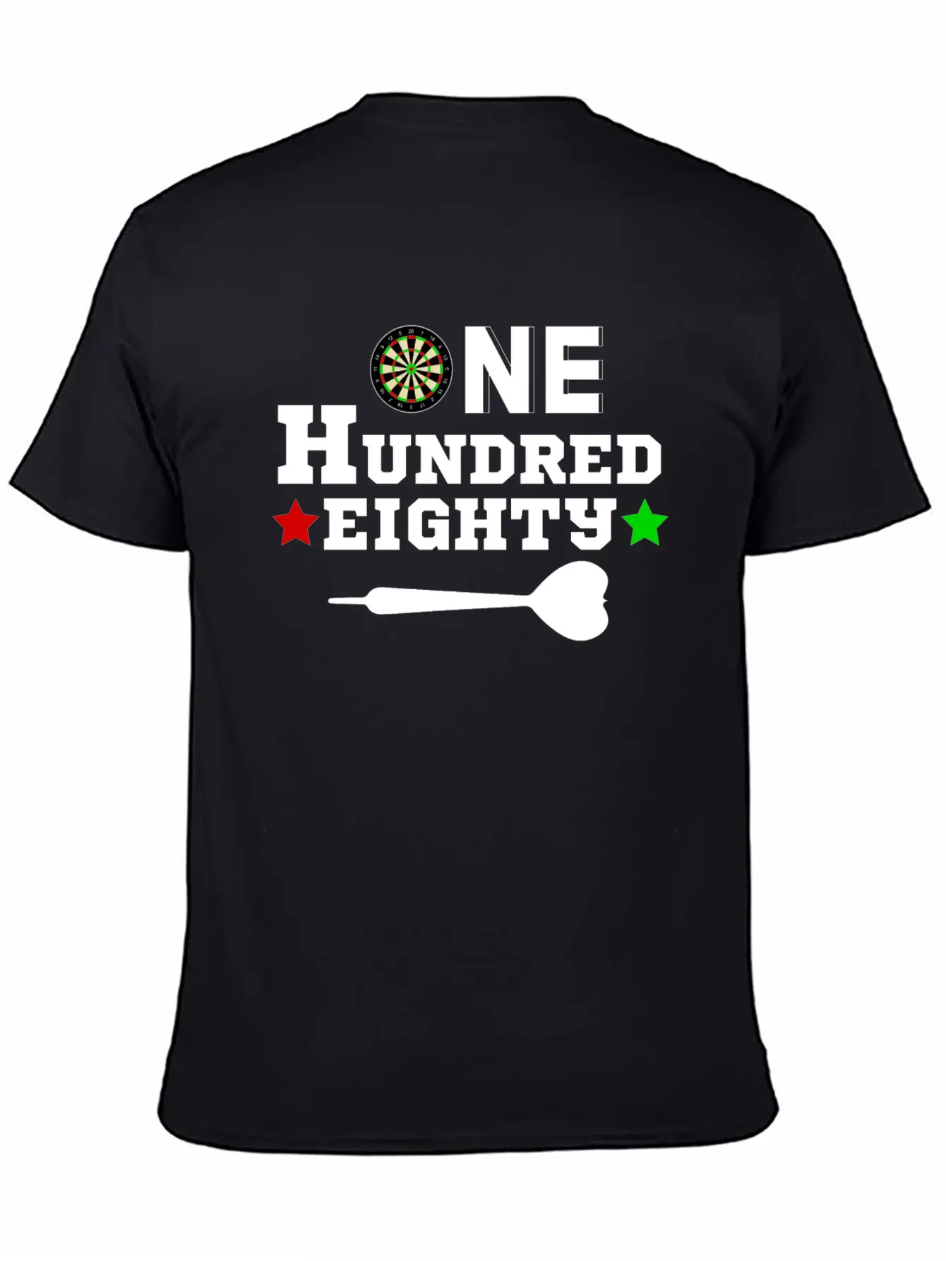 One Hundred Eighty 180 - Geschenk / Sport Unisex Short Sleeve Soft Cotton T-Shirt – Casual Everyday Wear