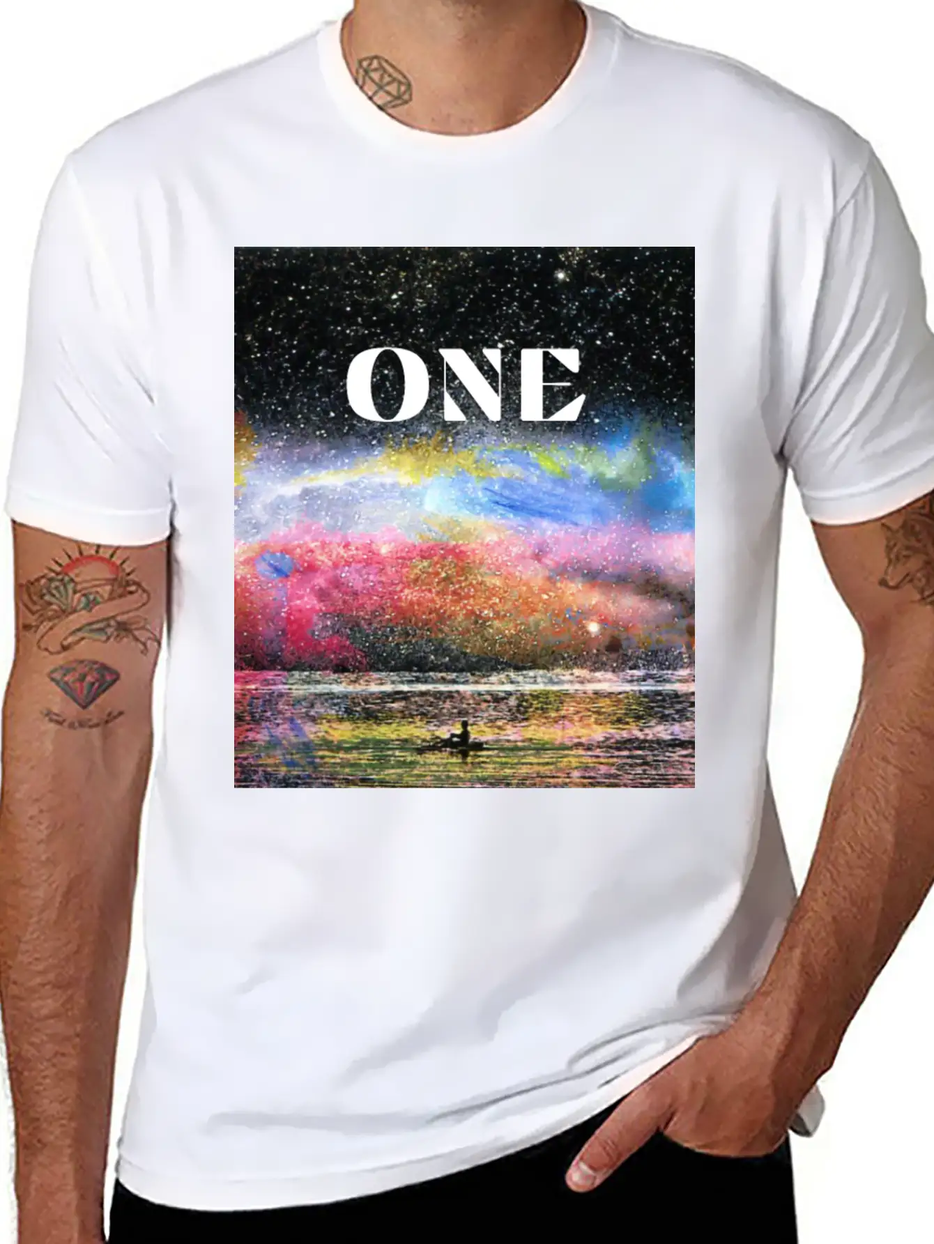 One, Individualism, Self Reliance, Motivational Essential Unisex Summer Tee – Soft Cotton Casual Fit