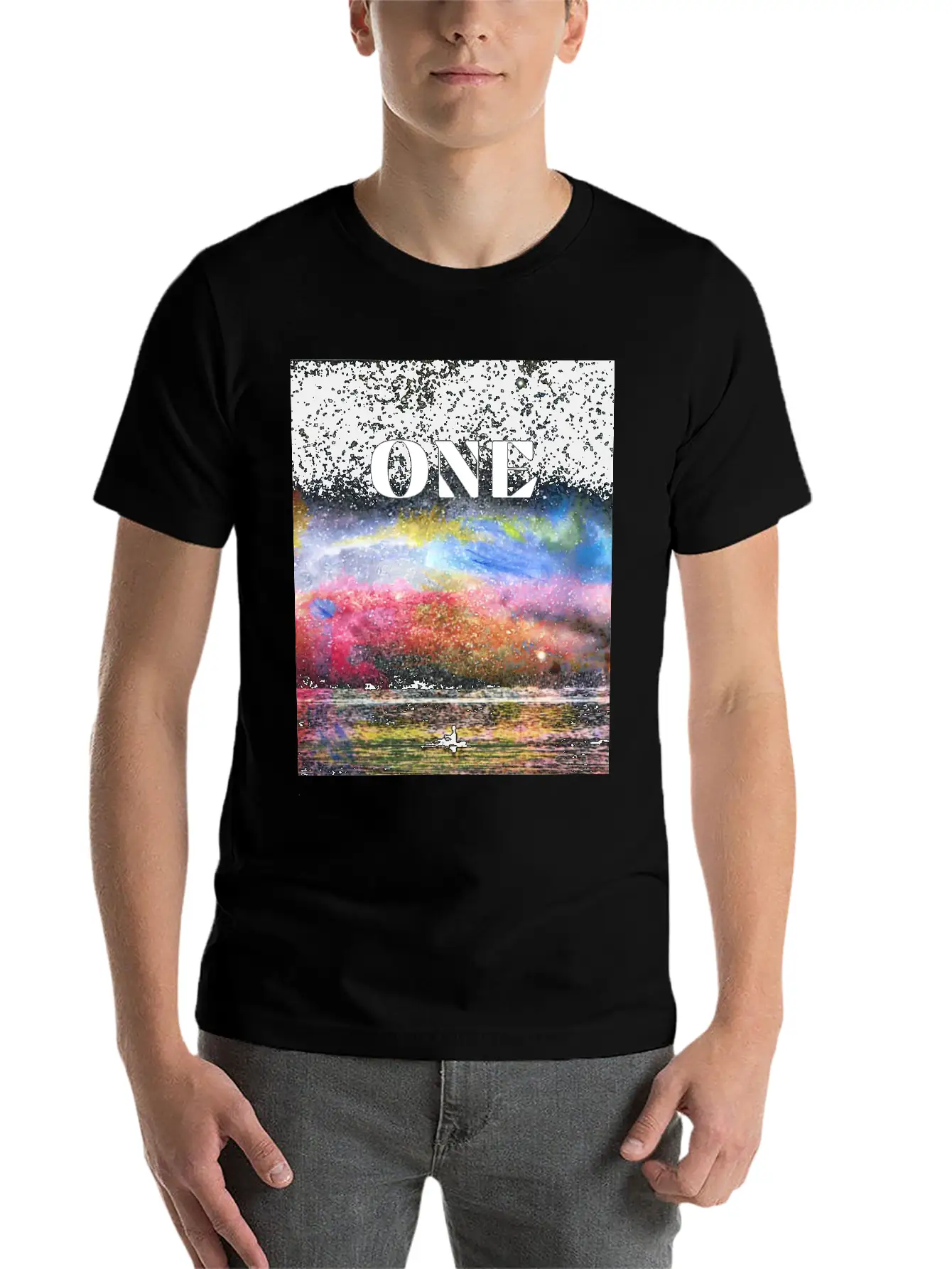 One, Individualism, Self Reliance, Motivational Essential Unisex Summer Tee – Soft Cotton Casual Fit