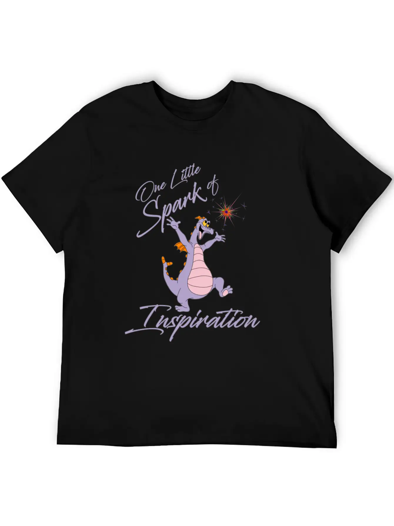 One Little Spark Of Inspiration Basic Graphic T-Shirt – Daily Comfort In Soft Cotton