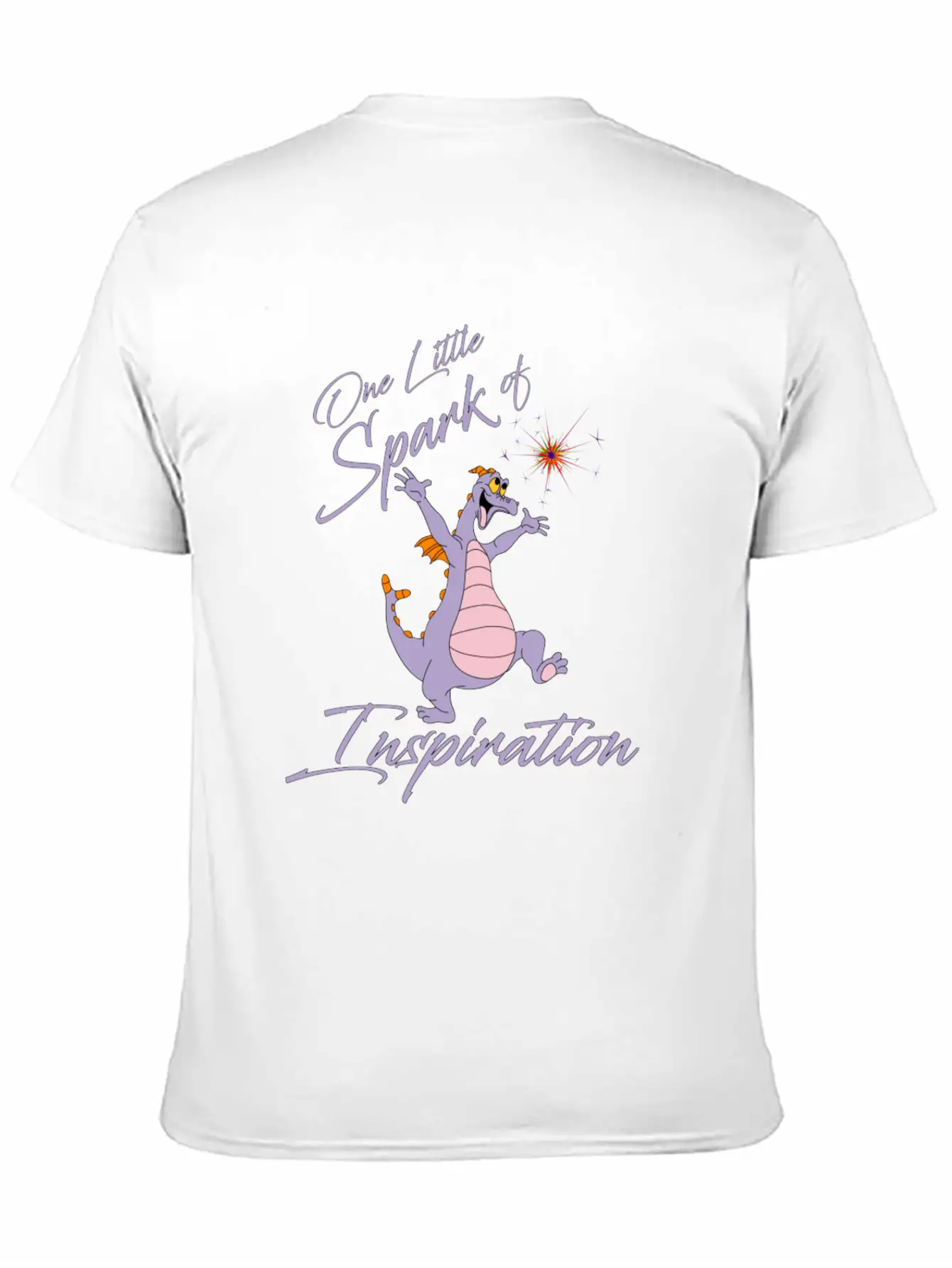 One Little Spark Of Inspiration Basic Graphic T-Shirt – Daily Comfort In Soft Cotton