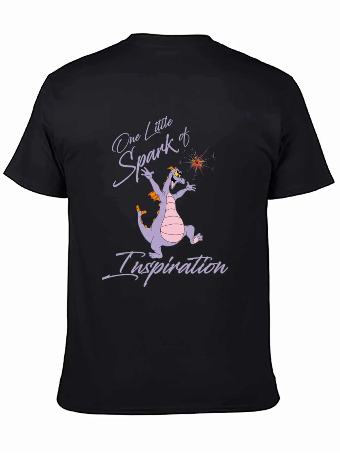 One Little Spark Of Inspiration Basic Graphic T-Shirt – Daily Comfort In Soft Cotton