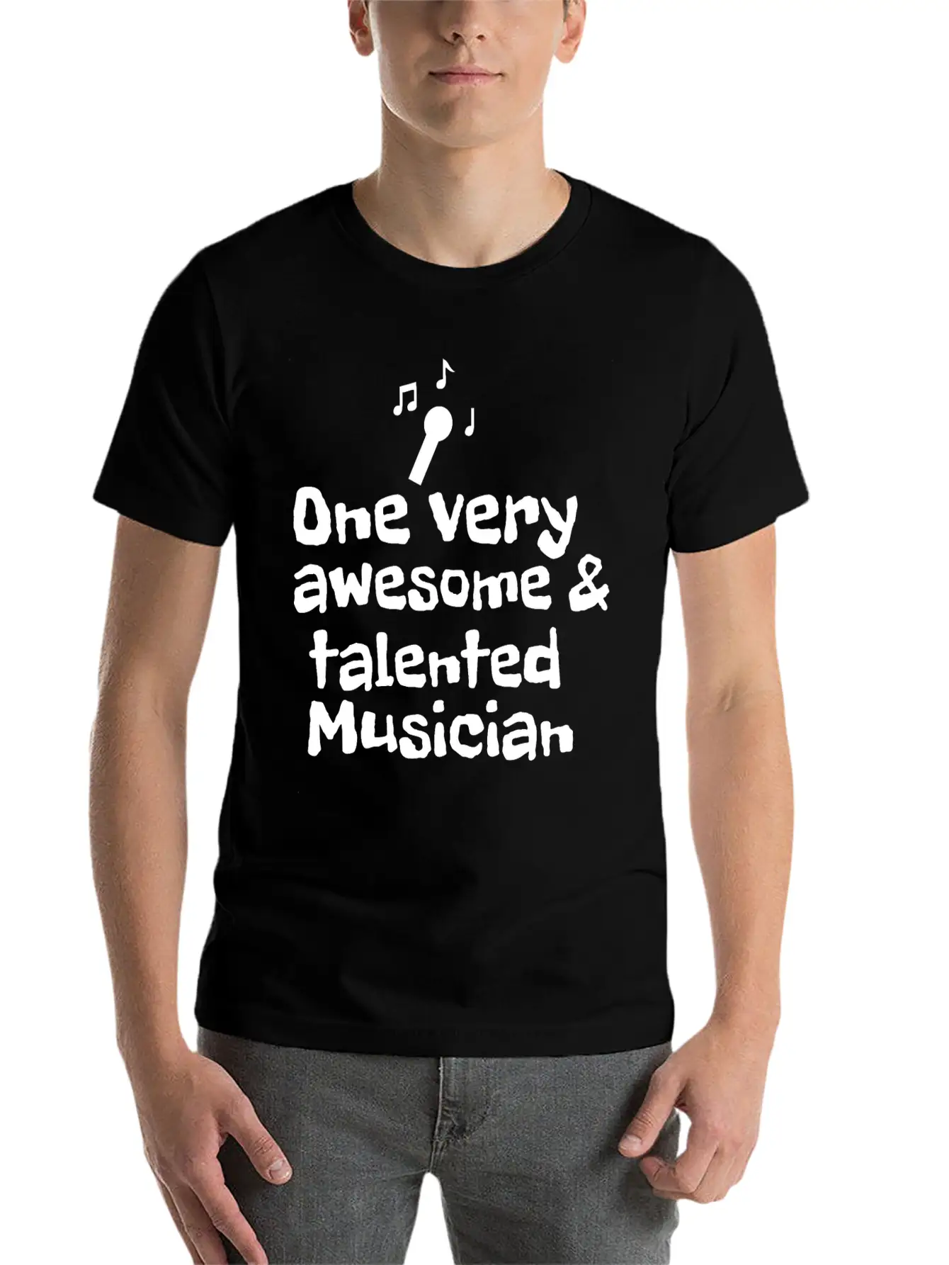 One Very Talented And Awesome Musician Essential Unisex Summer Tee – Soft Cotton Casual Fit