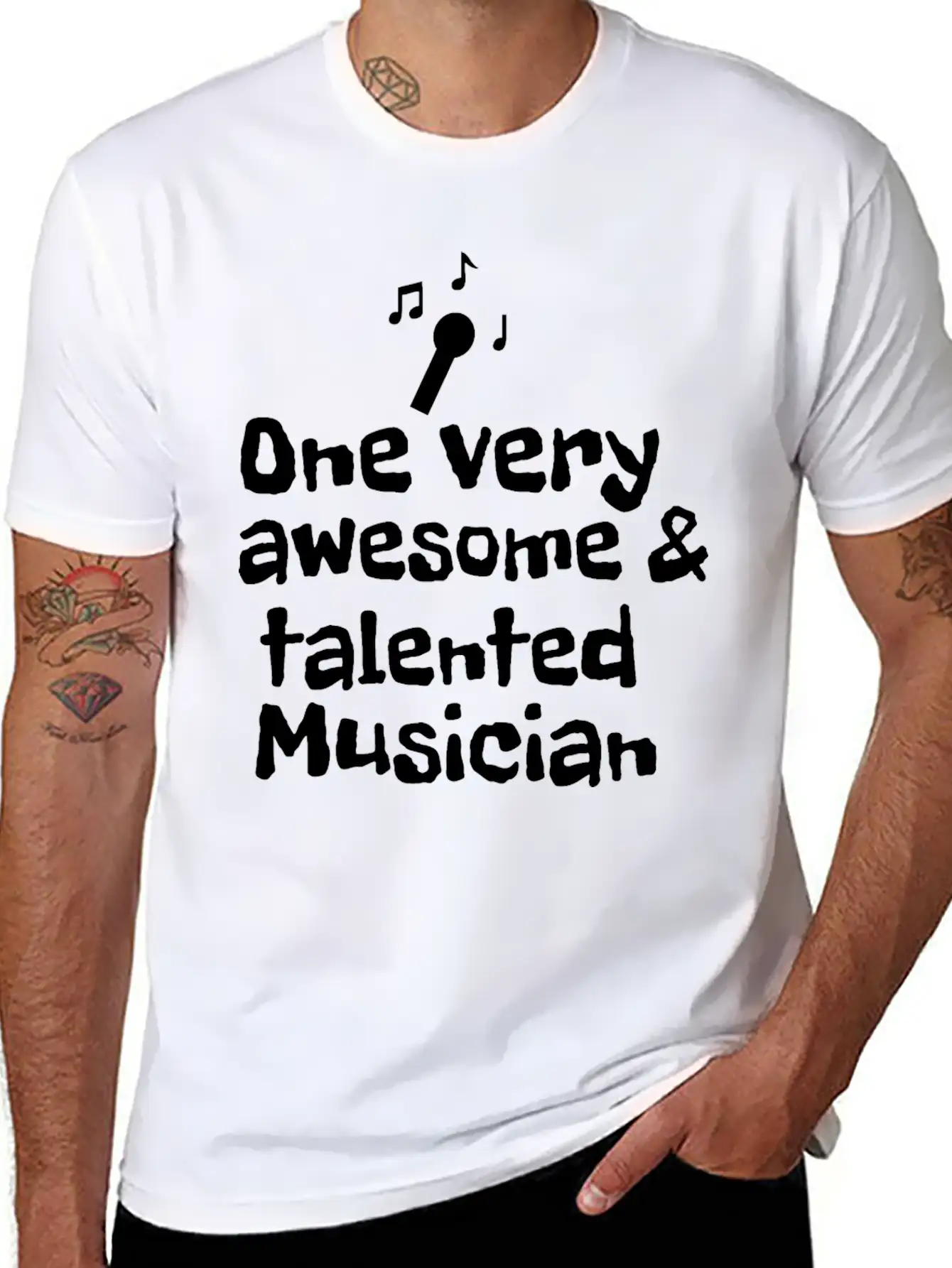 One Very Talented And Awesome Musician Essential Unisex Summer Tee – Soft Cotton Casual Fit