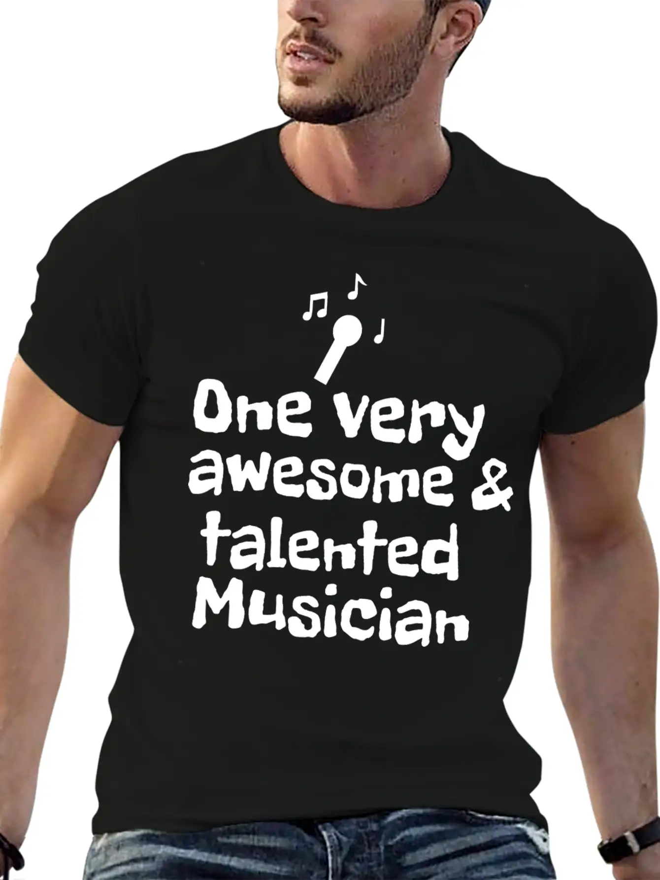 One Very Talented And Awesome Musician Essential Unisex Summer Tee – Soft Cotton Casual Fit