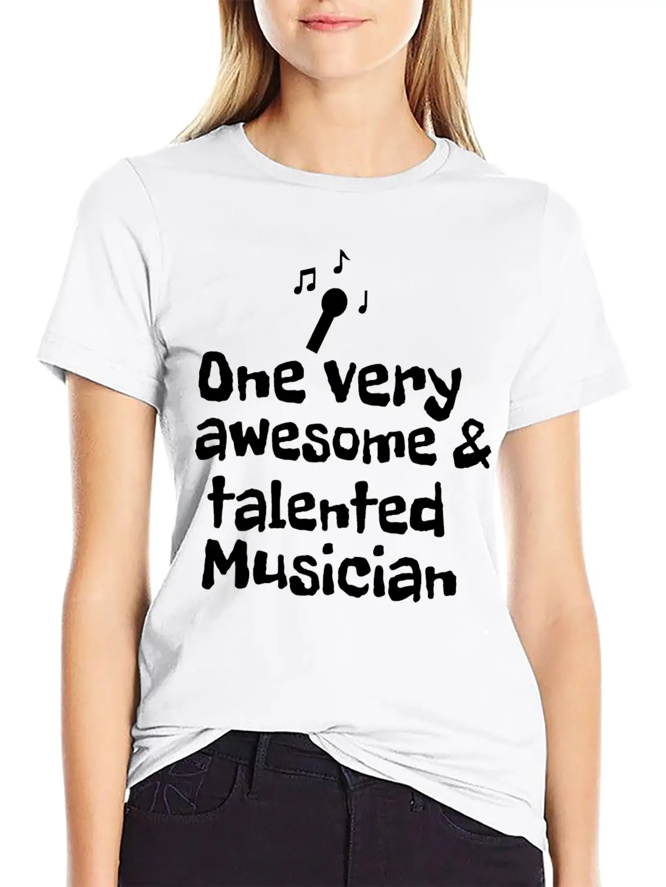 One Very Talented And Awesome Musician Essential Unisex Summer Tee – Soft Cotton Casual Fit
