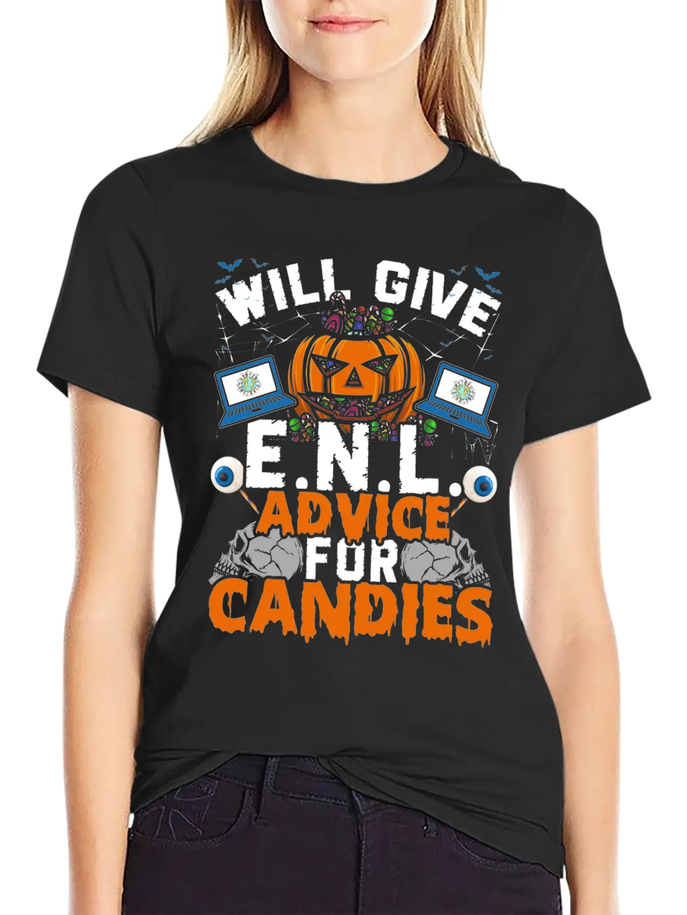 Online Class Distance Learning ENL Teacher Funny Timeless Short Sleeve Tee – Comfy And Minimalist Design