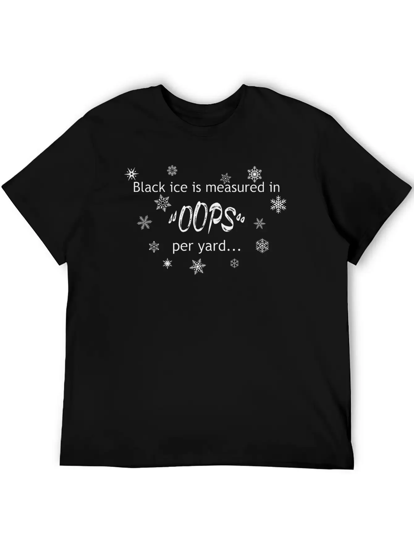 Oops Per Yard BP B 8XFci Unisex Short Sleeve Soft Cotton T-Shirt – Casual Everyday Wear