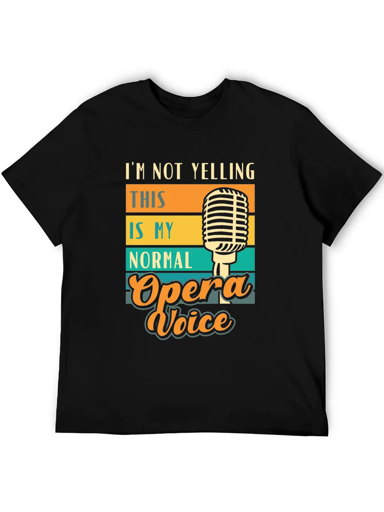 Opera Singer Vocalist Voice Coach Choir Show Essential Unisex Summer Tee – Soft Cotton Casual Fit