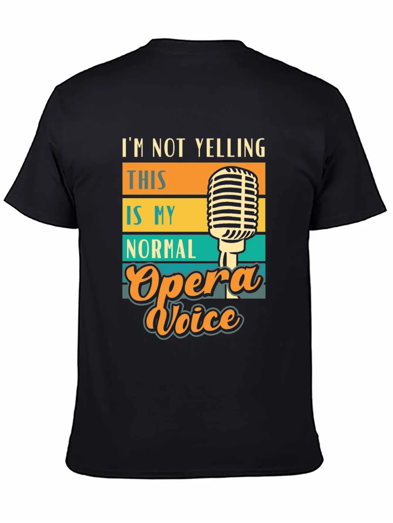 Opera Singer Vocalist Voice Coach Choir Show Essential Unisex Summer Tee – Soft Cotton Casual Fit