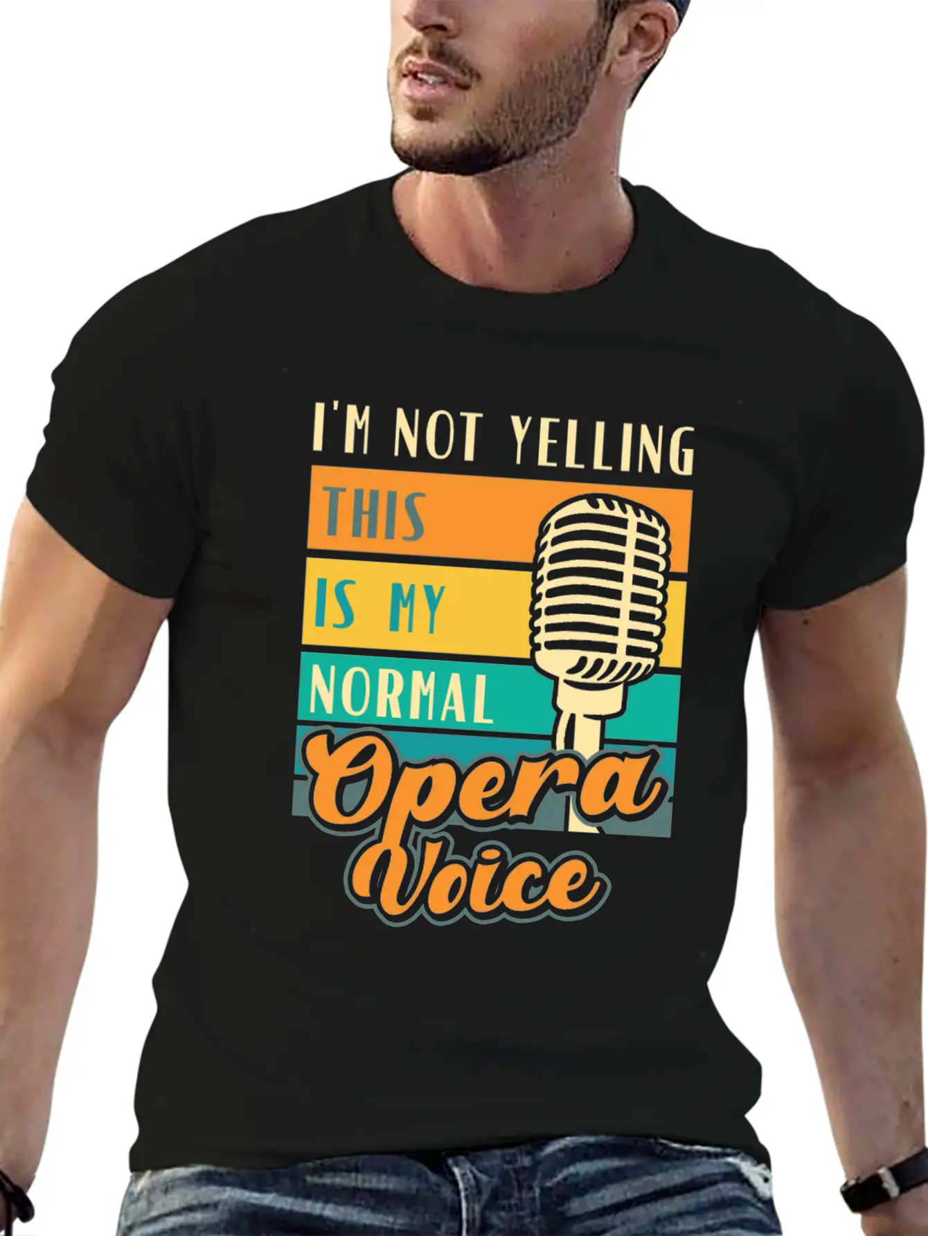 Opera Singer Vocalist Voice Coach Choir Show Essential Unisex Summer Tee – Soft Cotton Casual Fit