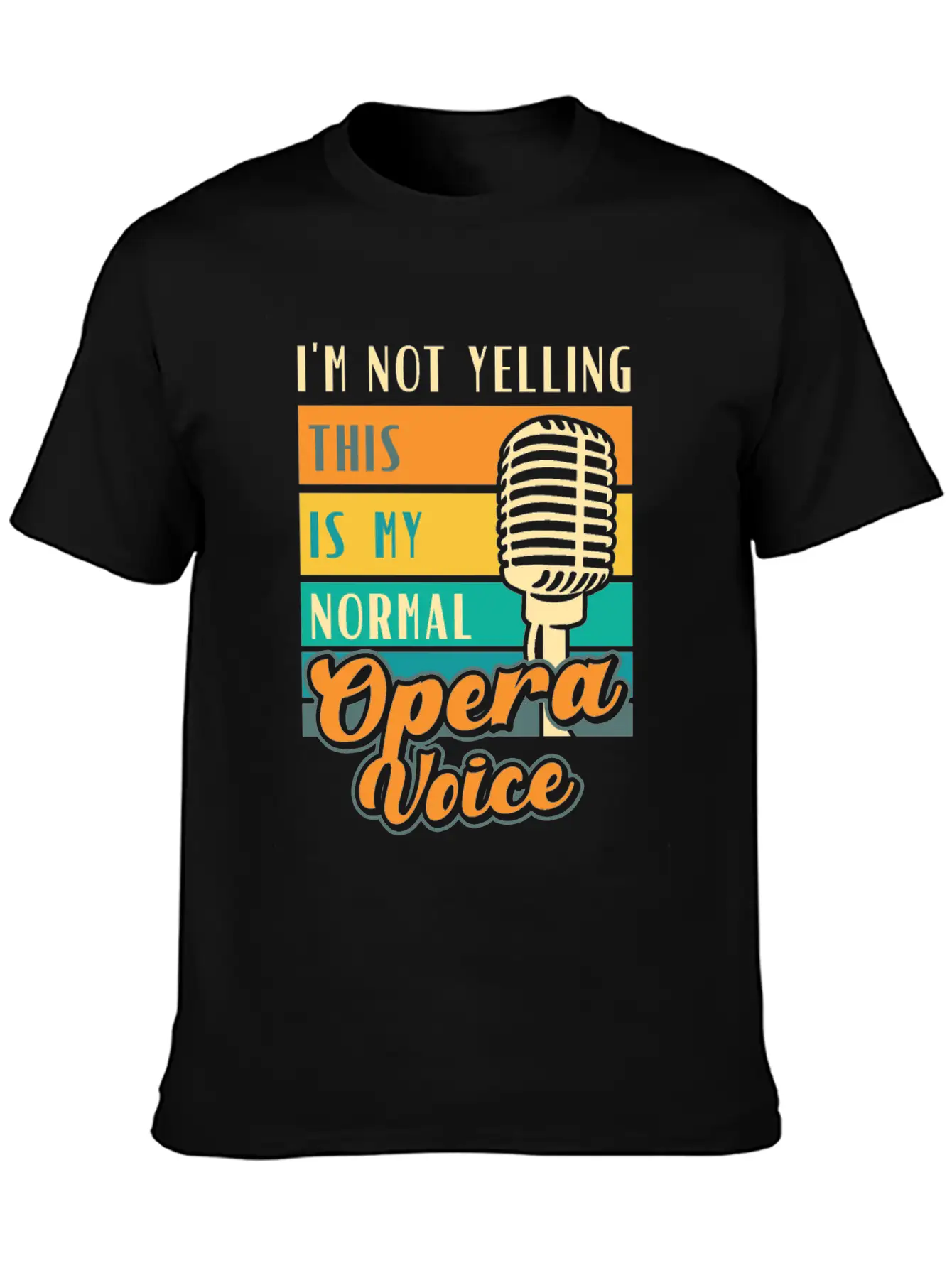 Opera Singer Vocalist Voice Coach Choir Show Essential Unisex Summer Tee – Soft Cotton Casual Fit