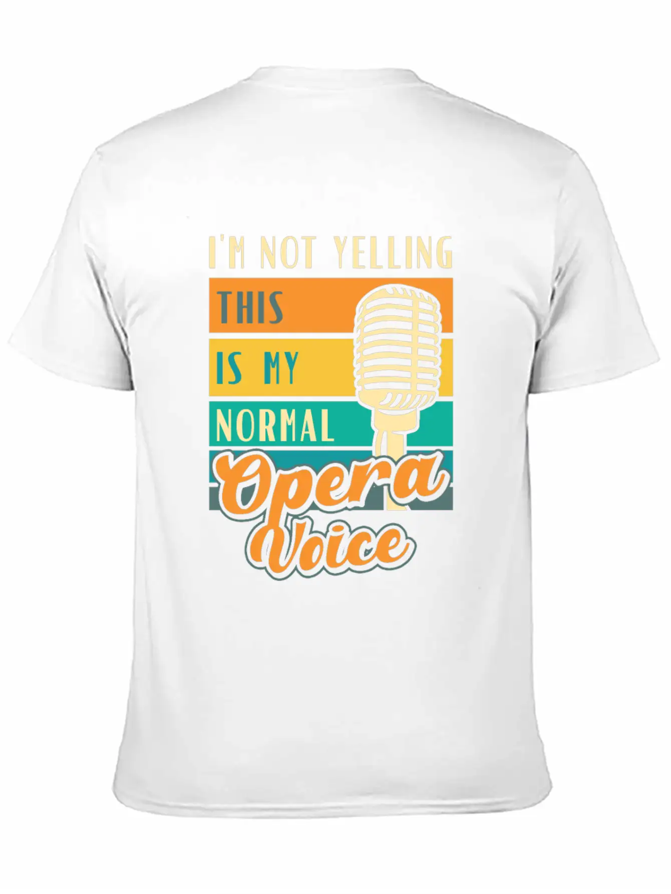 Opera Singer Vocalist Voice Coach Choir Show Essential Unisex Summer Tee – Soft Cotton Casual Fit