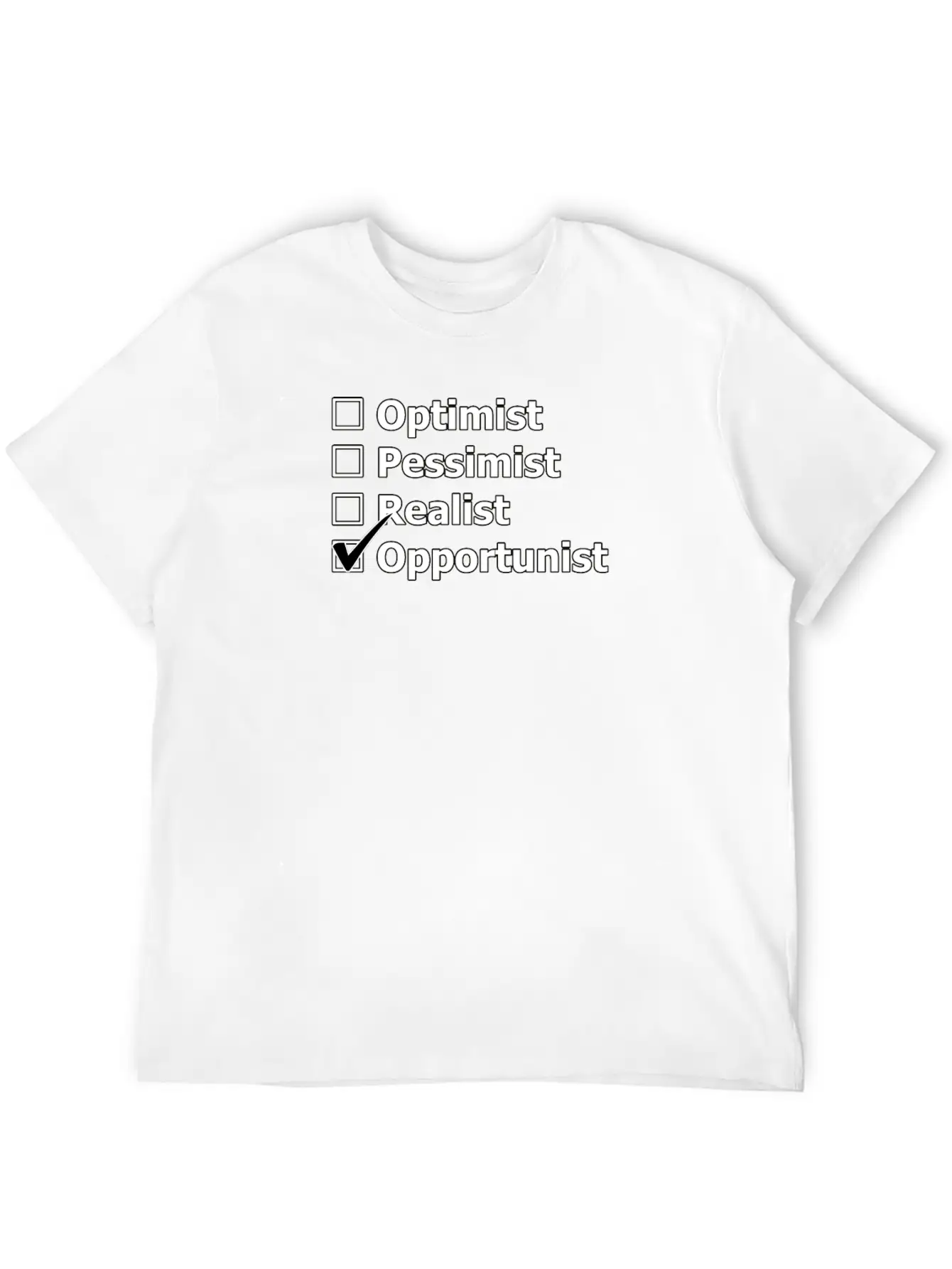 Opportunist Stylish Everyday T-Shirt – Unisex Basic Cotton Tee